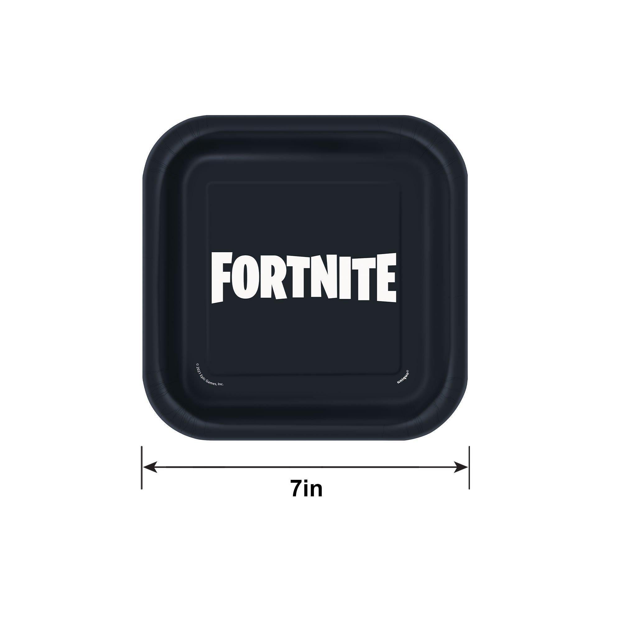 Fortnite Dessert Plates, 8ct - Epic Games - Image 2