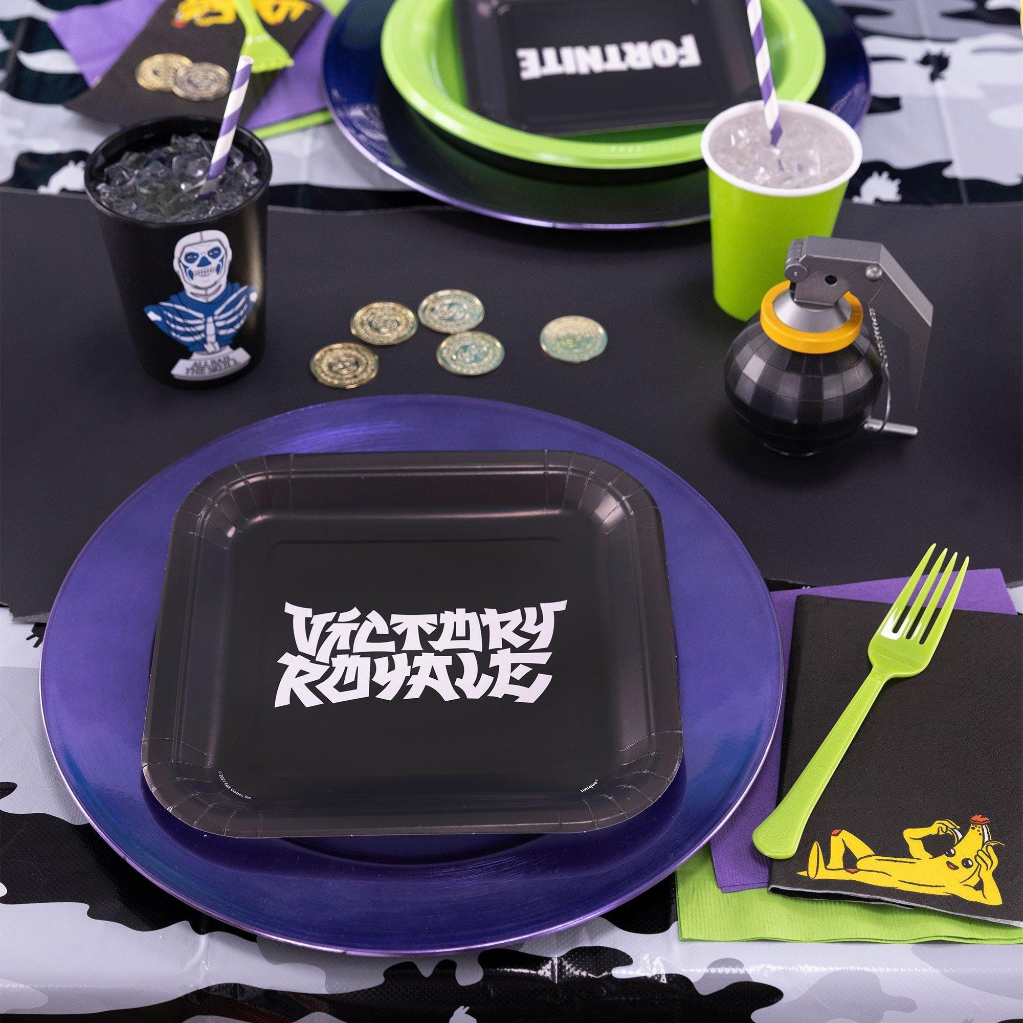 Fortnite Lunch Plates, 8ct - Epic Games - Image 2