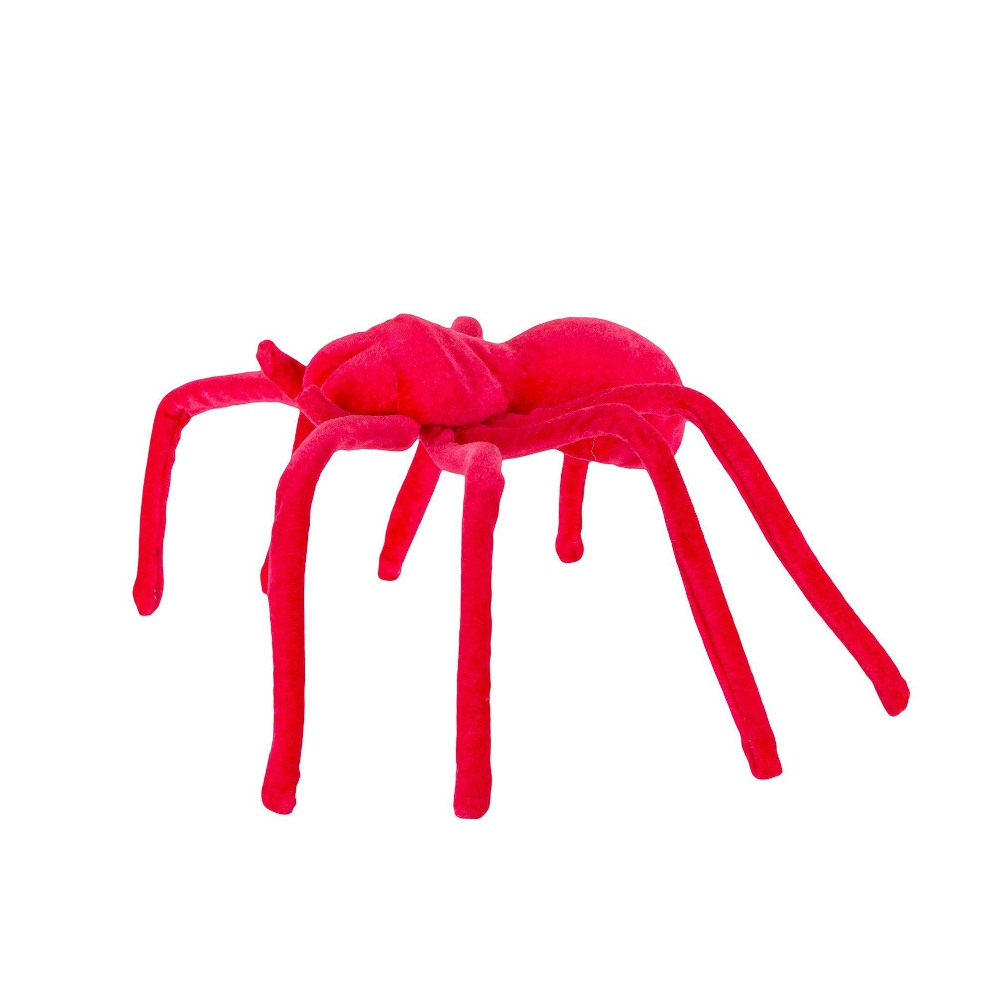Neon Black Light Reactive Fabric Spider, 22.8in, Assorted Colors - Image 2