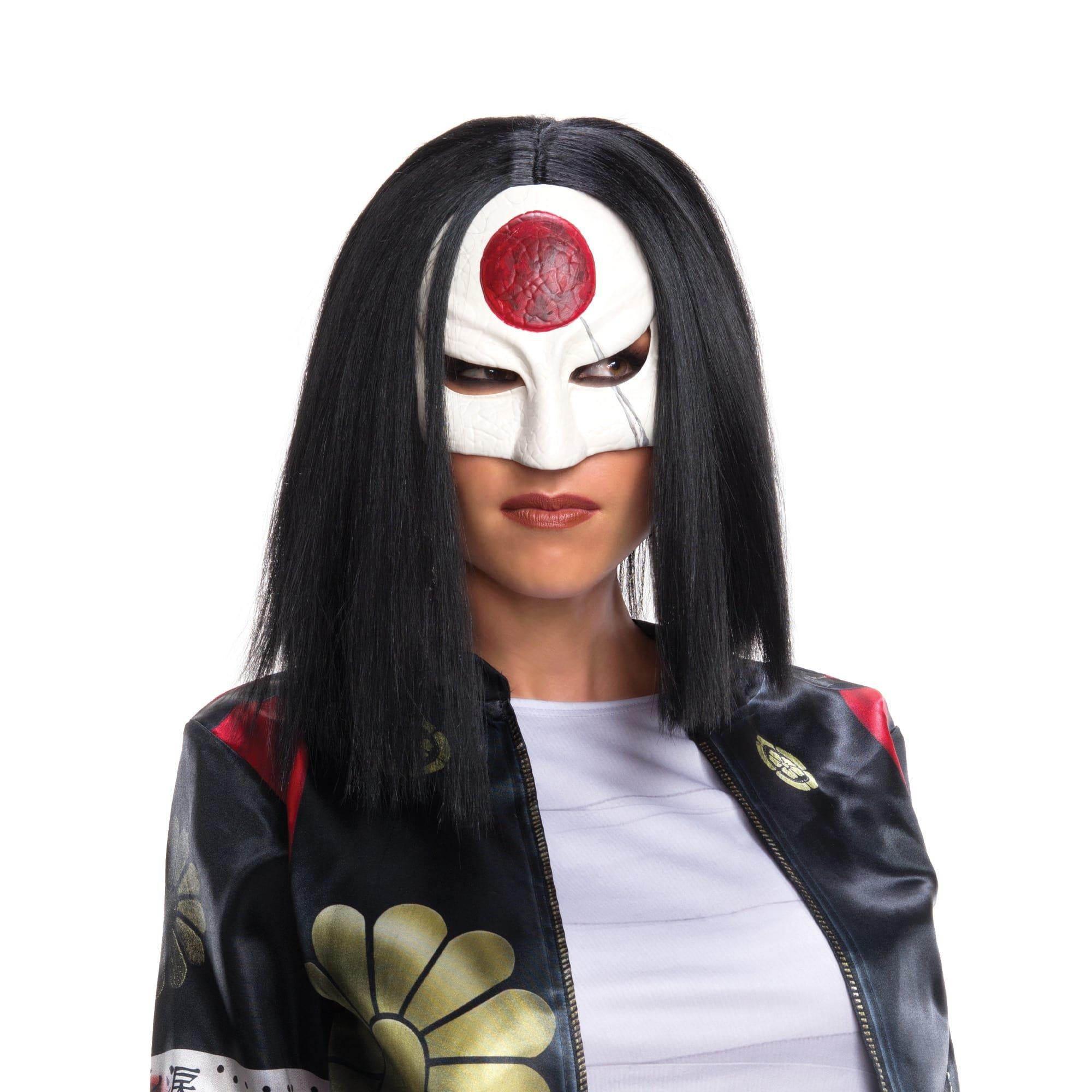 Women's Black Suicide Squad Value Katana Wig