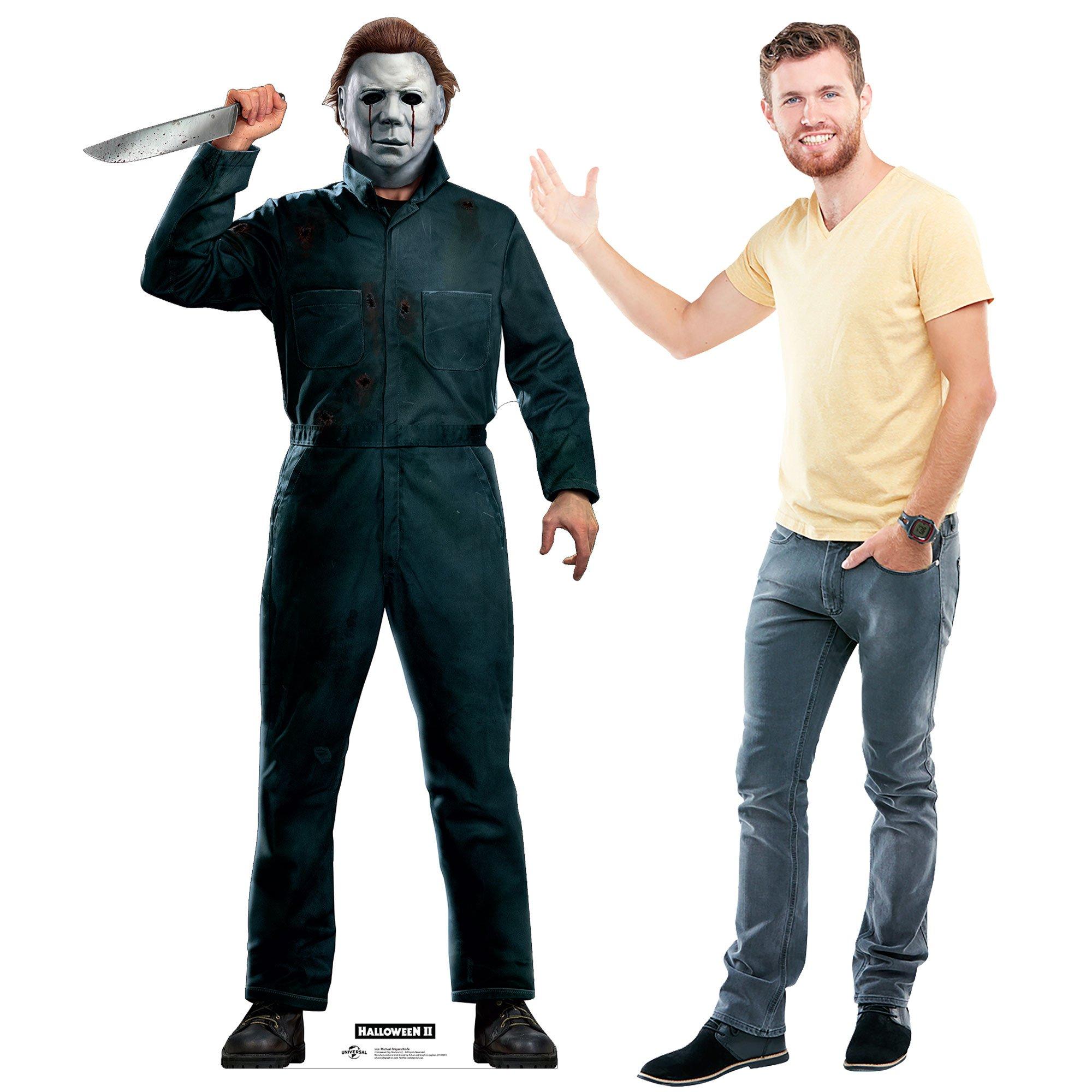Michael Myers Life-Size Cardboard Cutout, 6ft 2in - Halloween II - Image 2