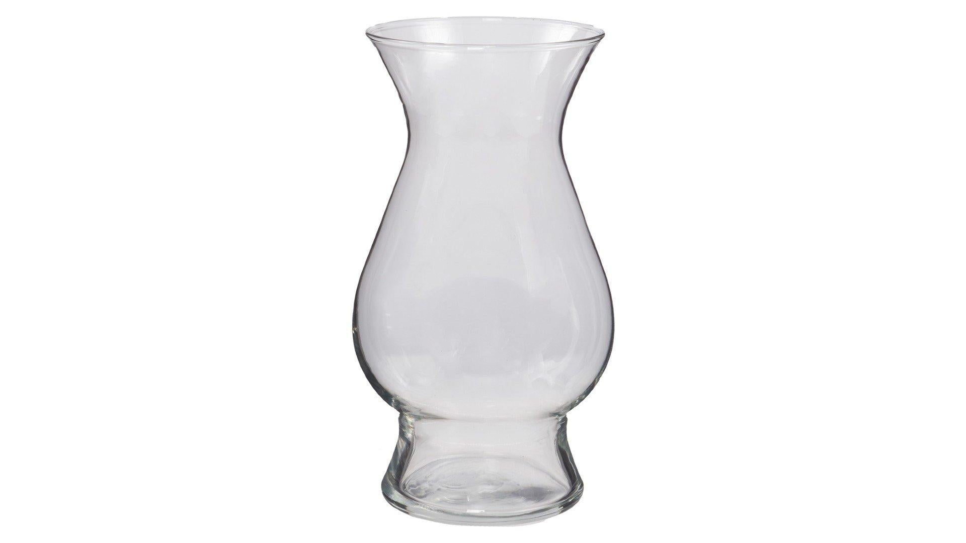 8.75” Clear Glass Bella Vase