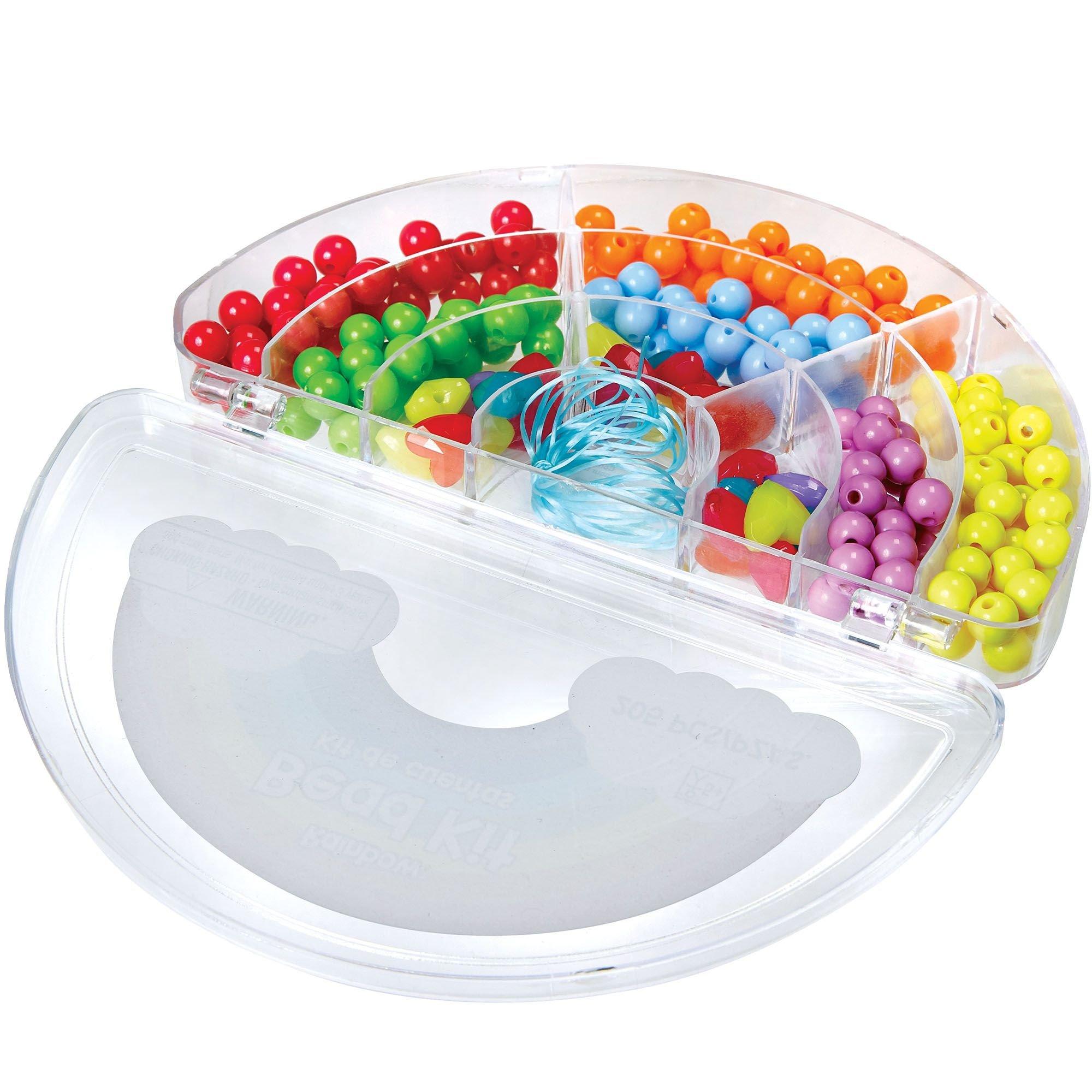 Rainbow Bead Jewelry Making Kit, 205pc - Image 2