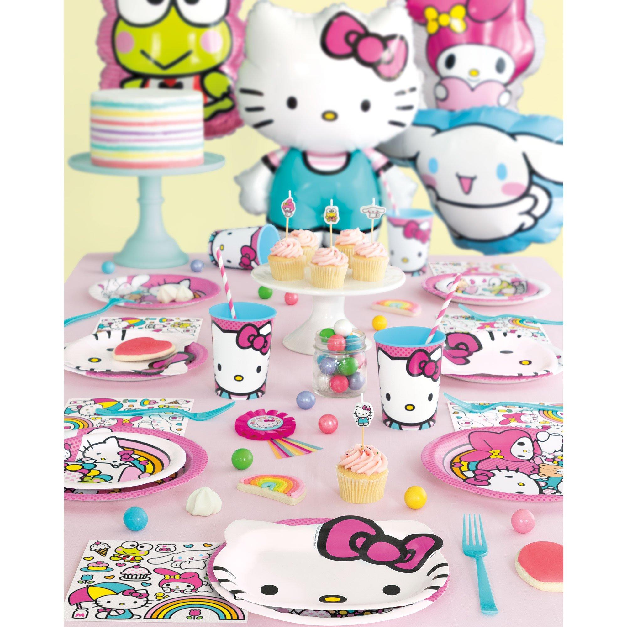 Hello Kitty and Friends Lunch Plates, 9in, 8ct - Sanrio - Image 2