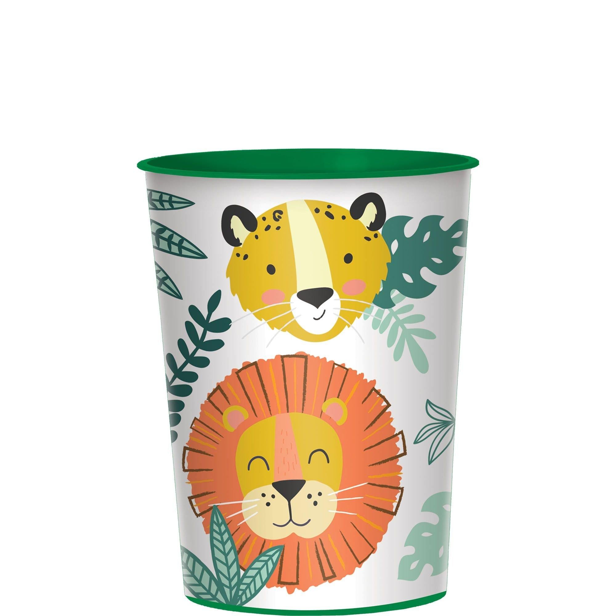 Get Wild Jungle Plastic Favor Cup, 16oz - Image 2