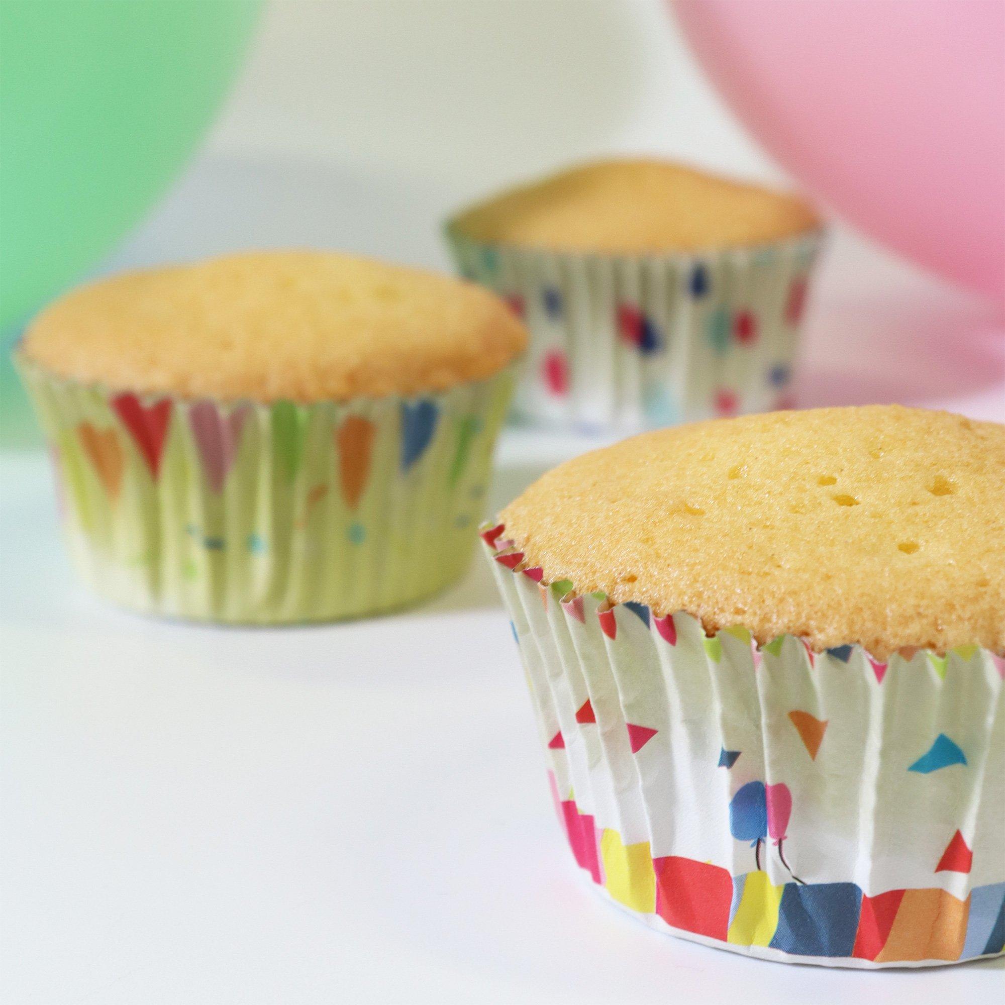PME Party Time Foil-Lined Cupcake Cases, 2in, 60ct - Image 2