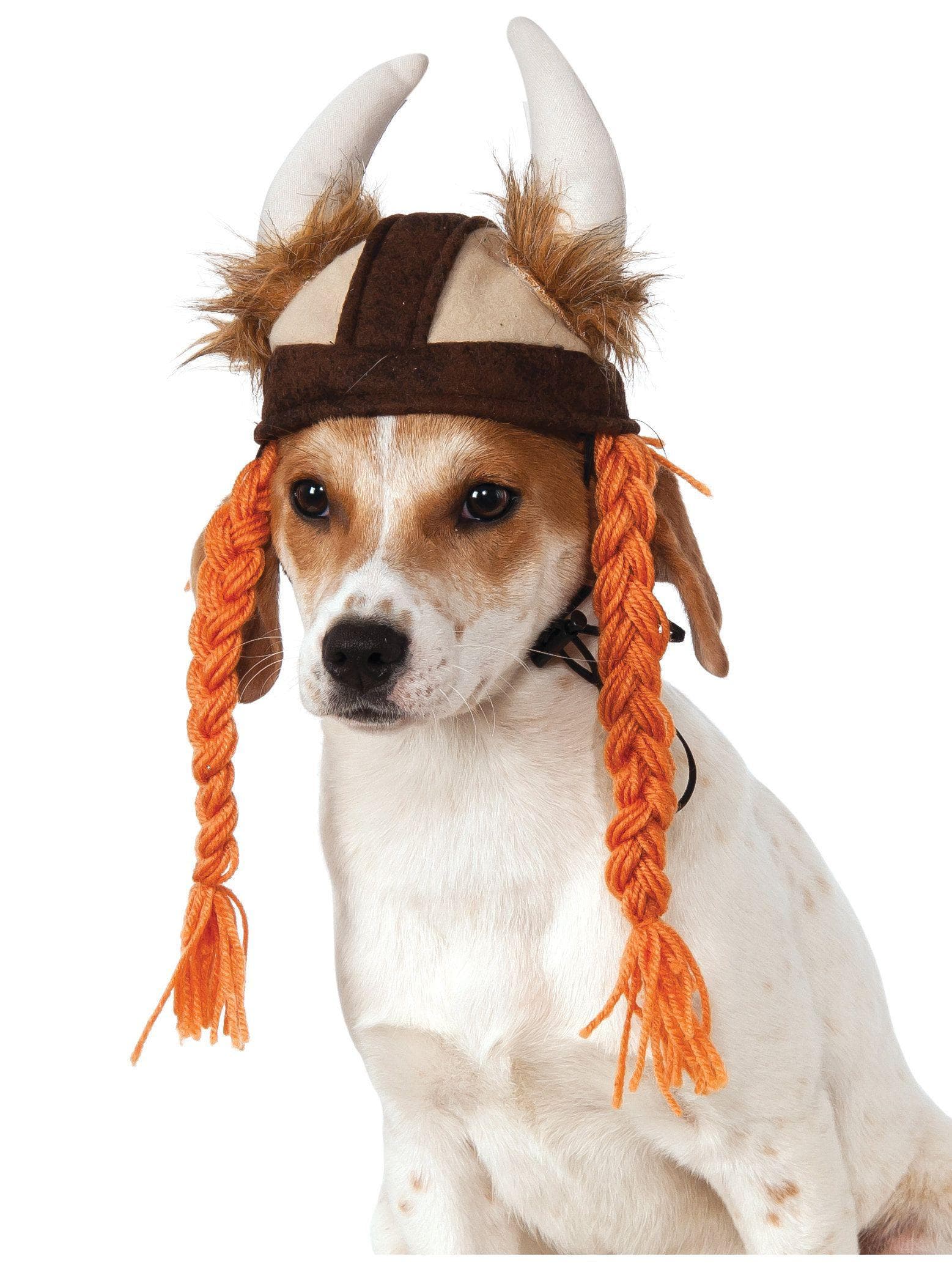 Viking Inspired Pet Hat with Braids