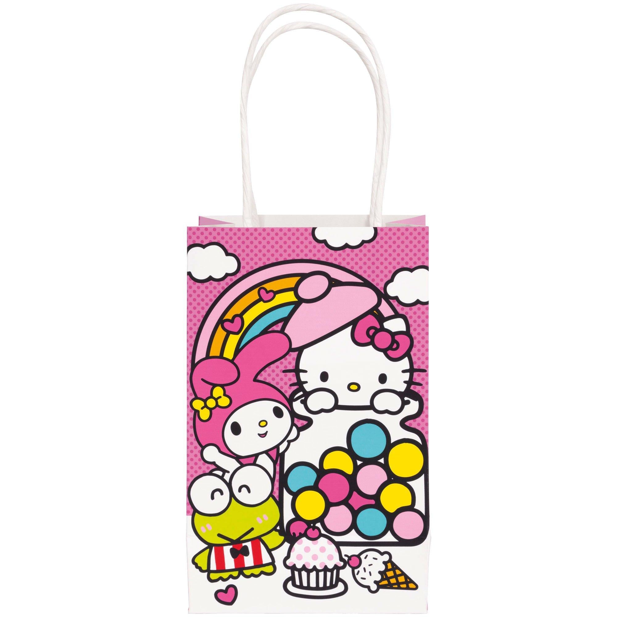 Hello Kitty and Friends Kraft Favor Bags, 5.25in x 8.25in, 8ct - Sanrio - Image 2