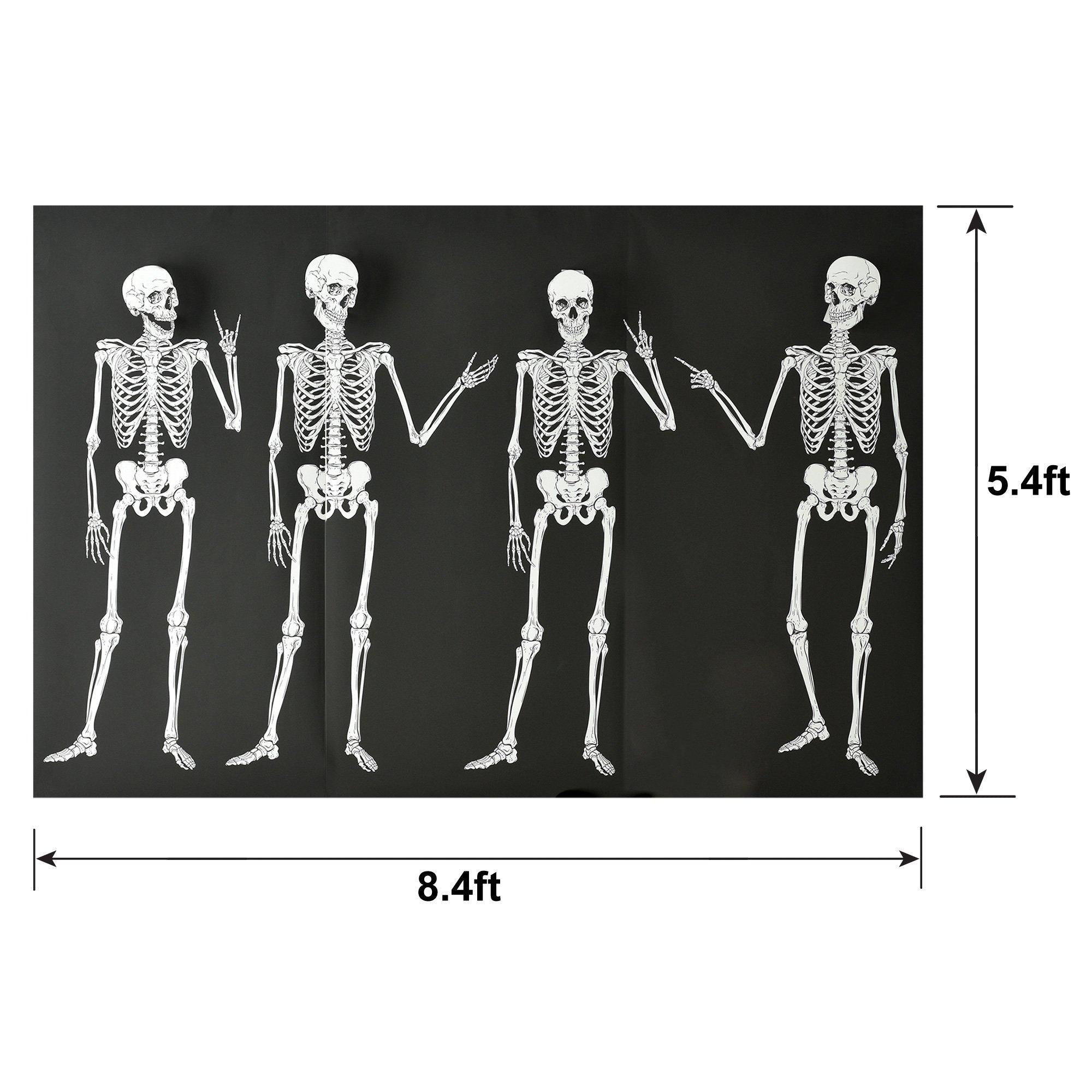Skeleton Plastic Scene Setter Kit, 7pc - Image 2