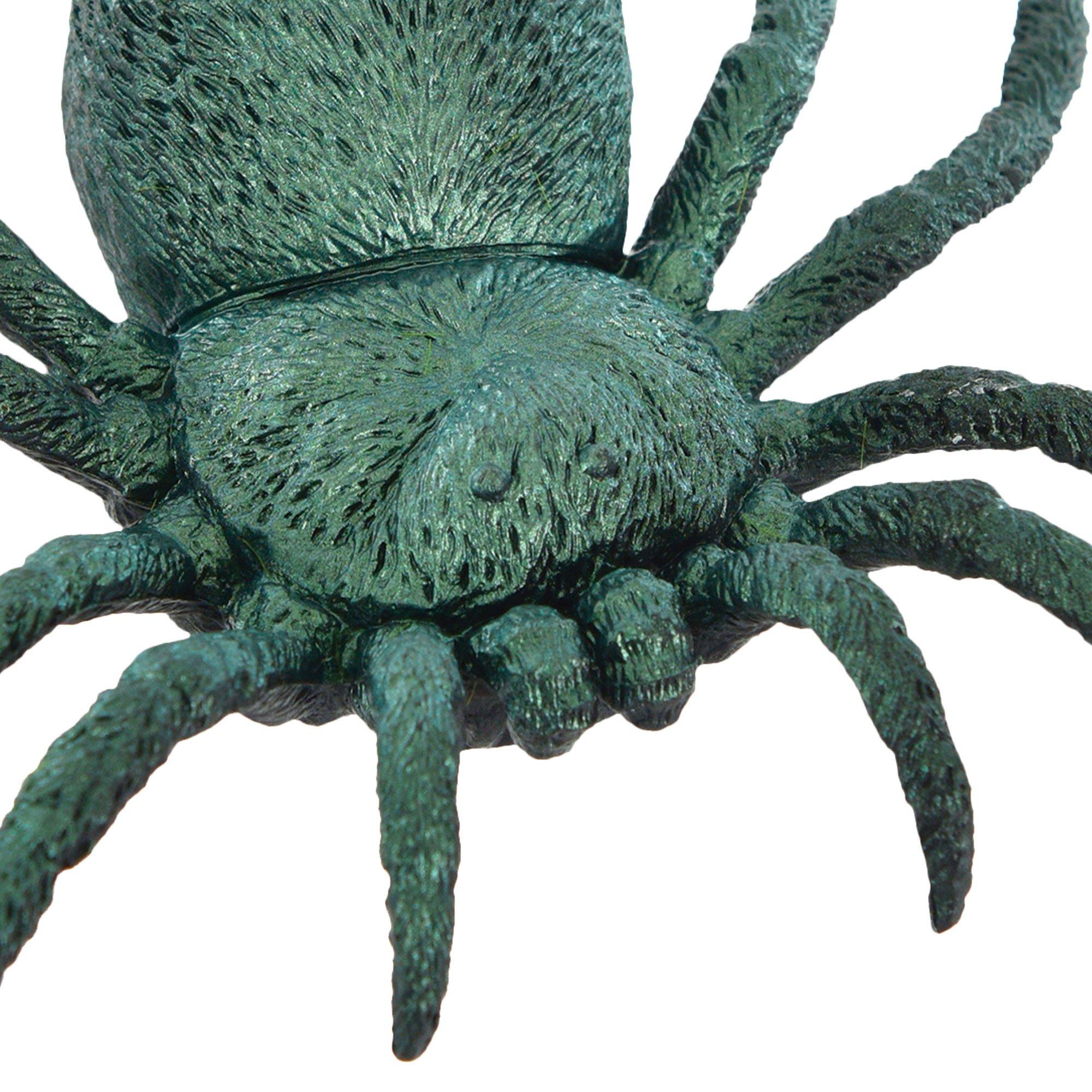 Large Iridescent Plastic Spider, 8in - Image 2