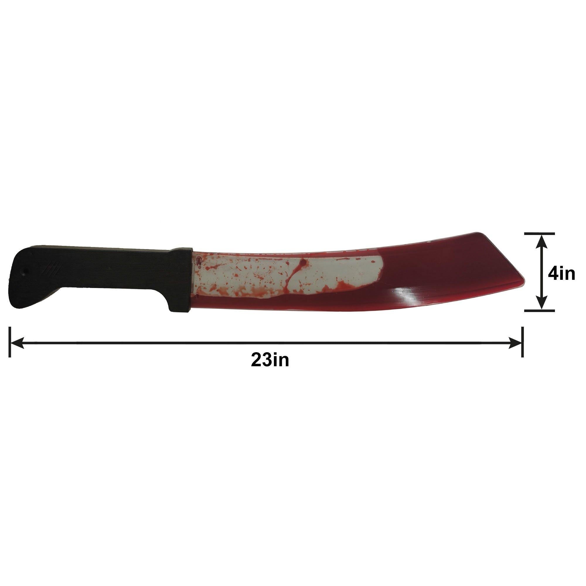 Bleeding Machete Prop, 23in - Image 2
