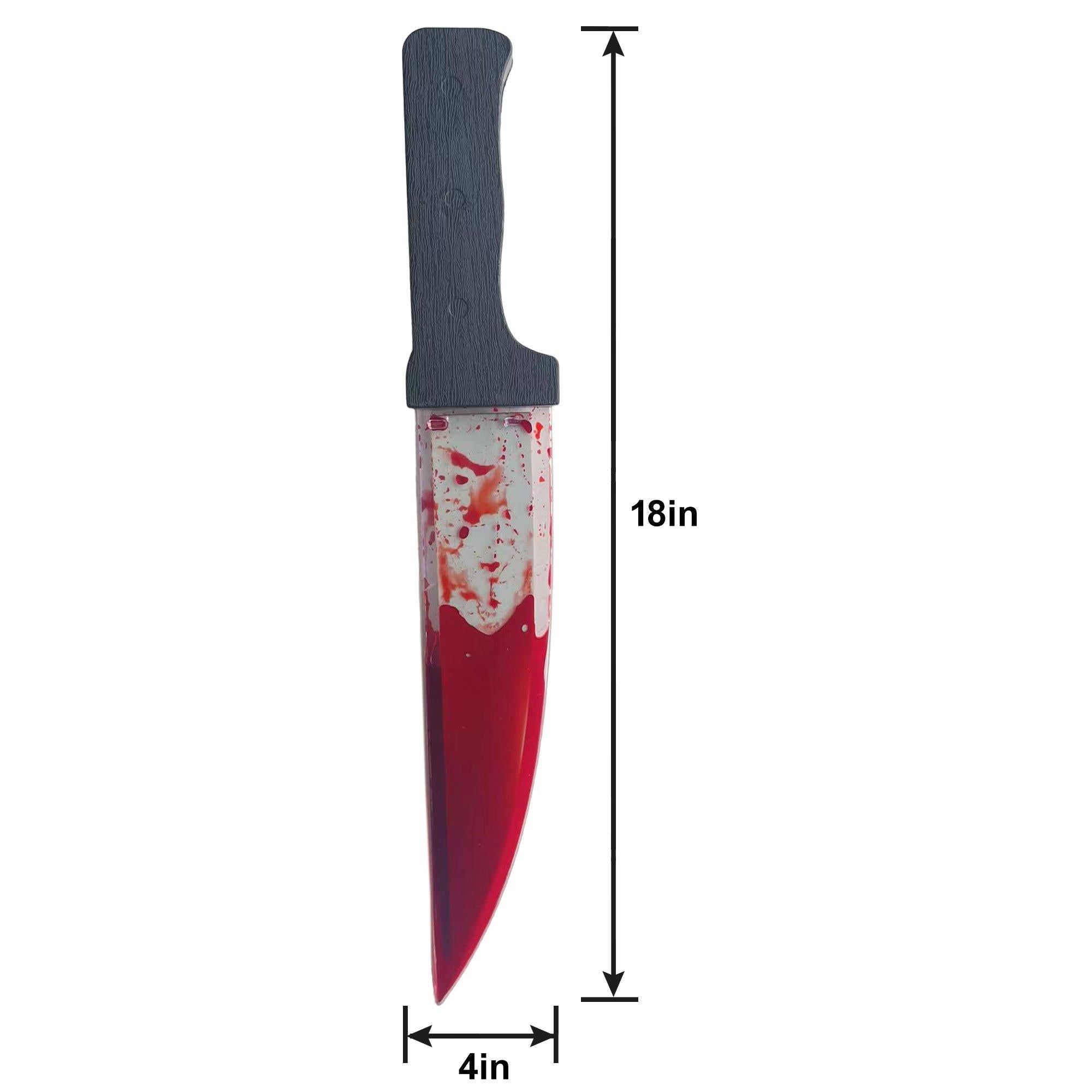 Bleeding Kitchen Knife Prop, 18in - Image 2