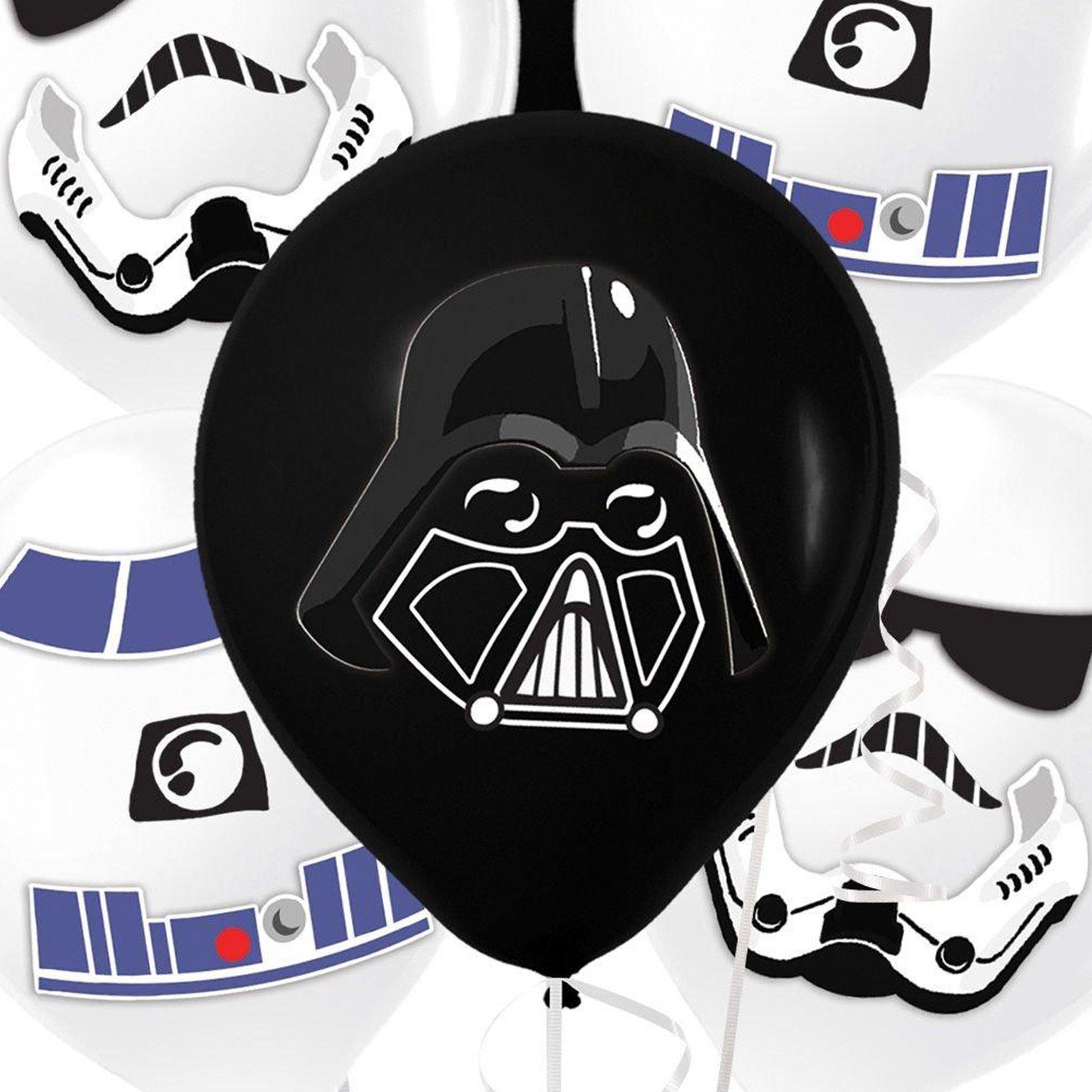 6ct, 12in, Star Wars Galaxy of Adventures Latex Balloon Decorating Kit - Image 2