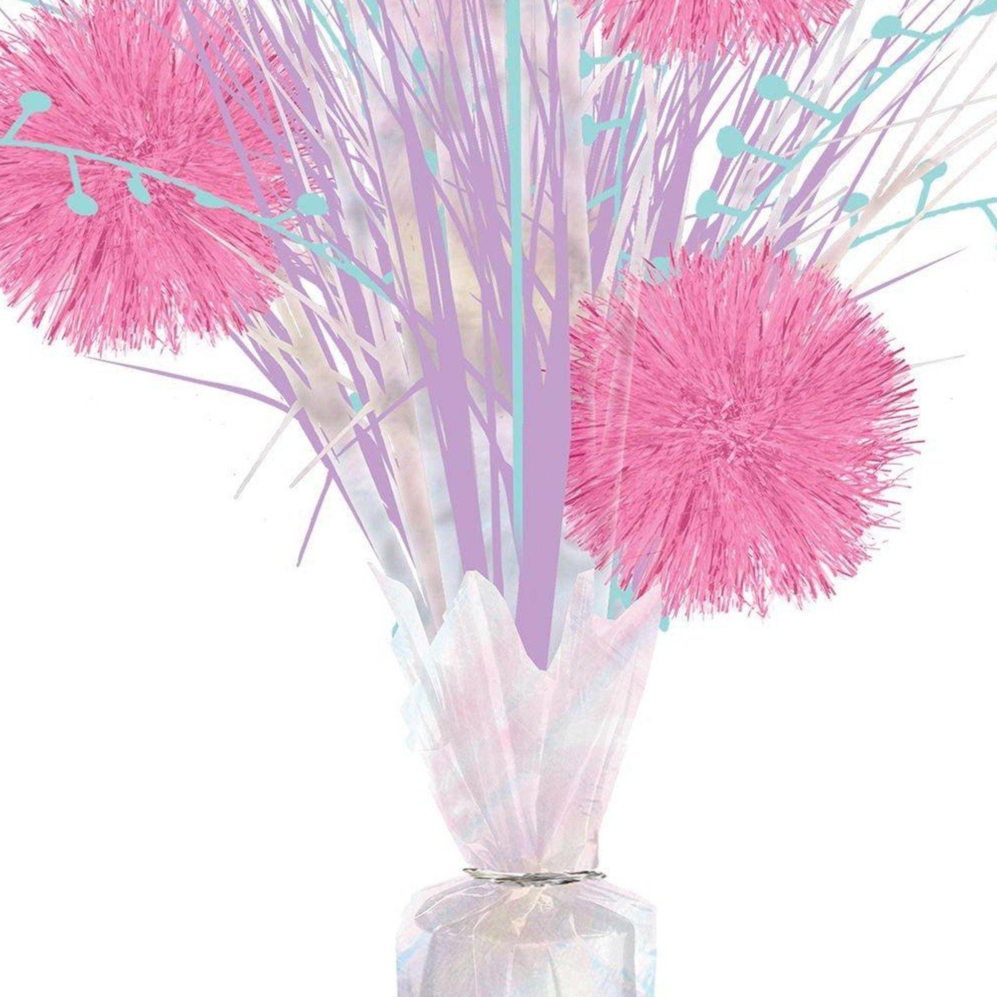 Enchanted Unicorn Tinsel Burst Centerpiece, 18in - Image 2