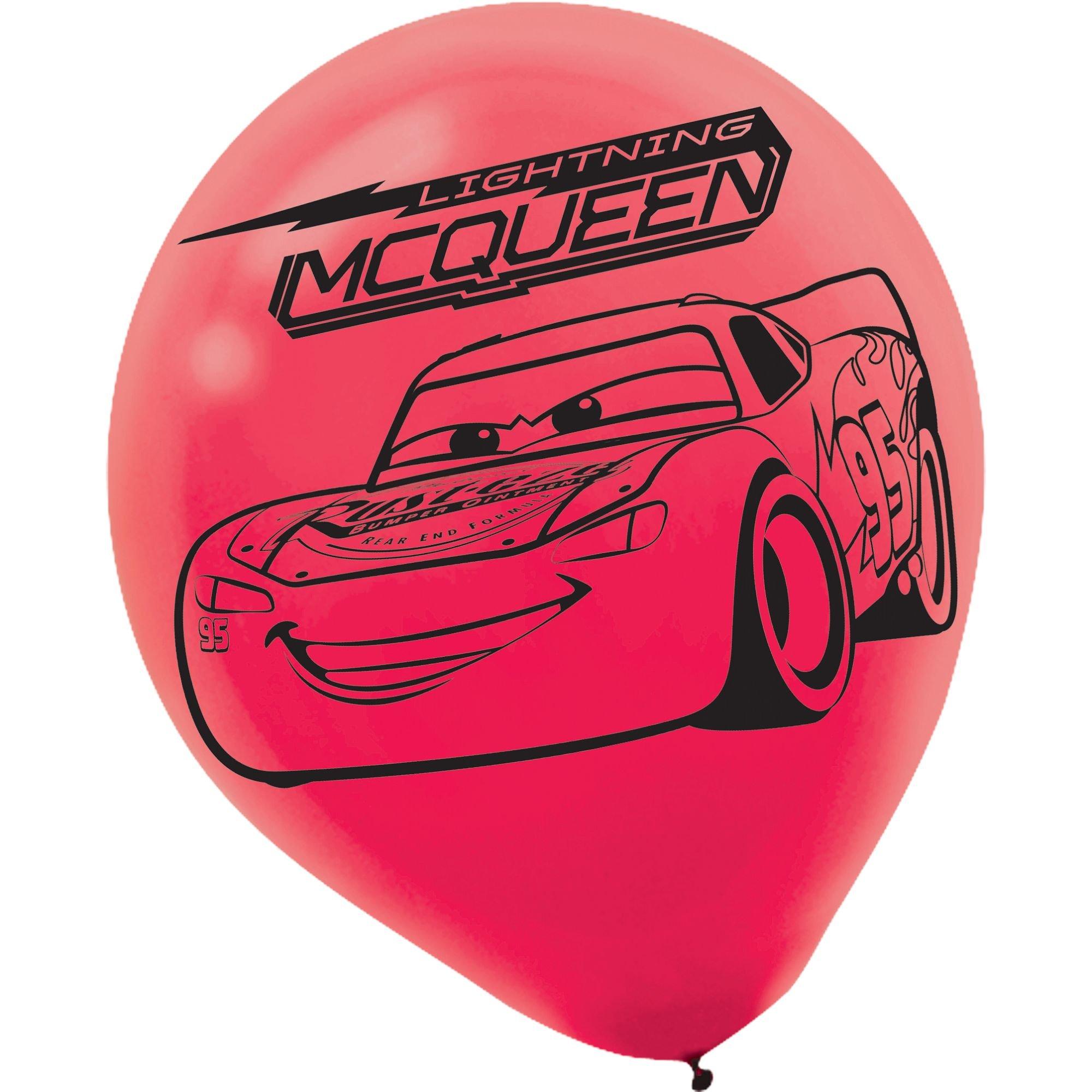 6ct, Cars 3 Balloons - Image 2