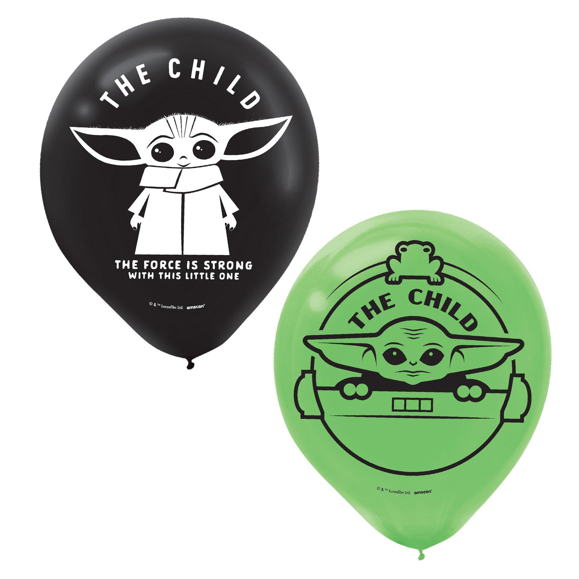6ct, 12in, The Child Balloons - The Mandalorian - Image 2