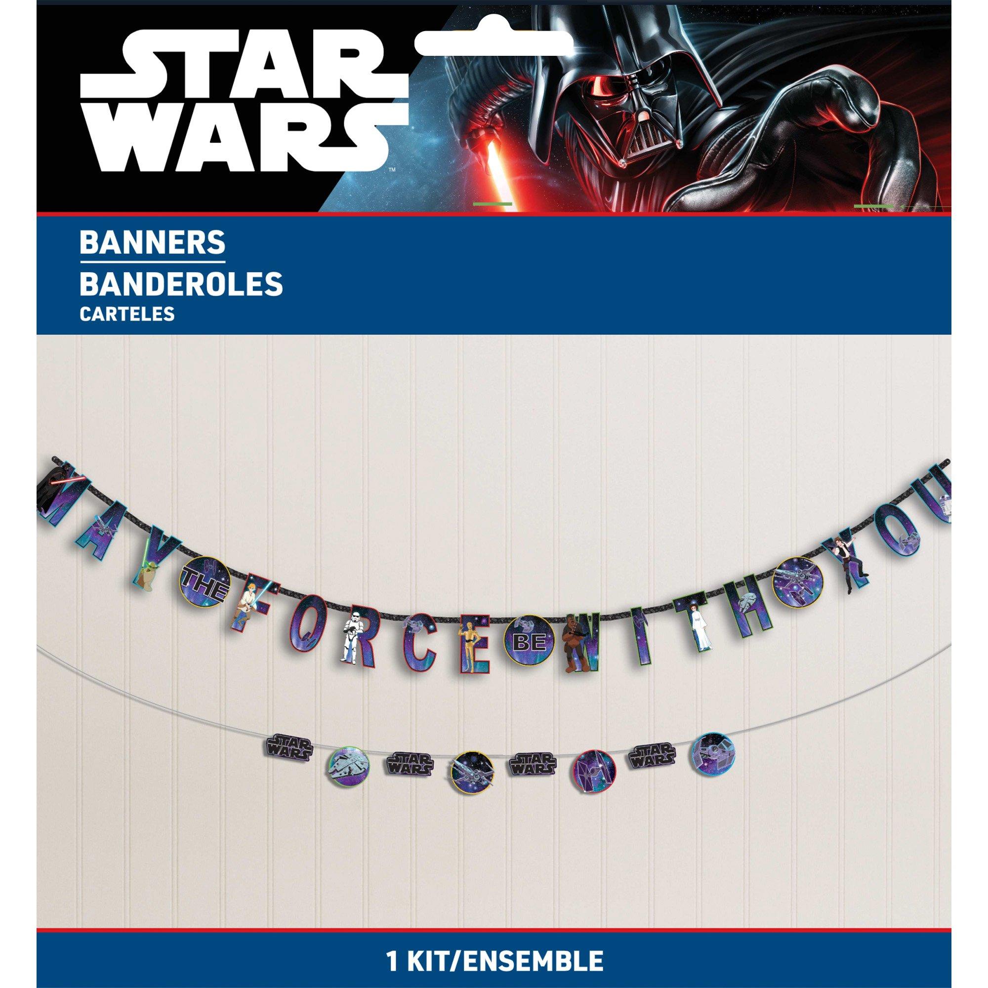 Star Wars Galaxy of Adventures May the Force Be With You Banners, 2ct - Image 2