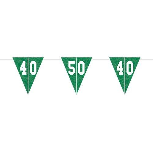 Football Field Felt Pennant Banner, 12ft - Image 2