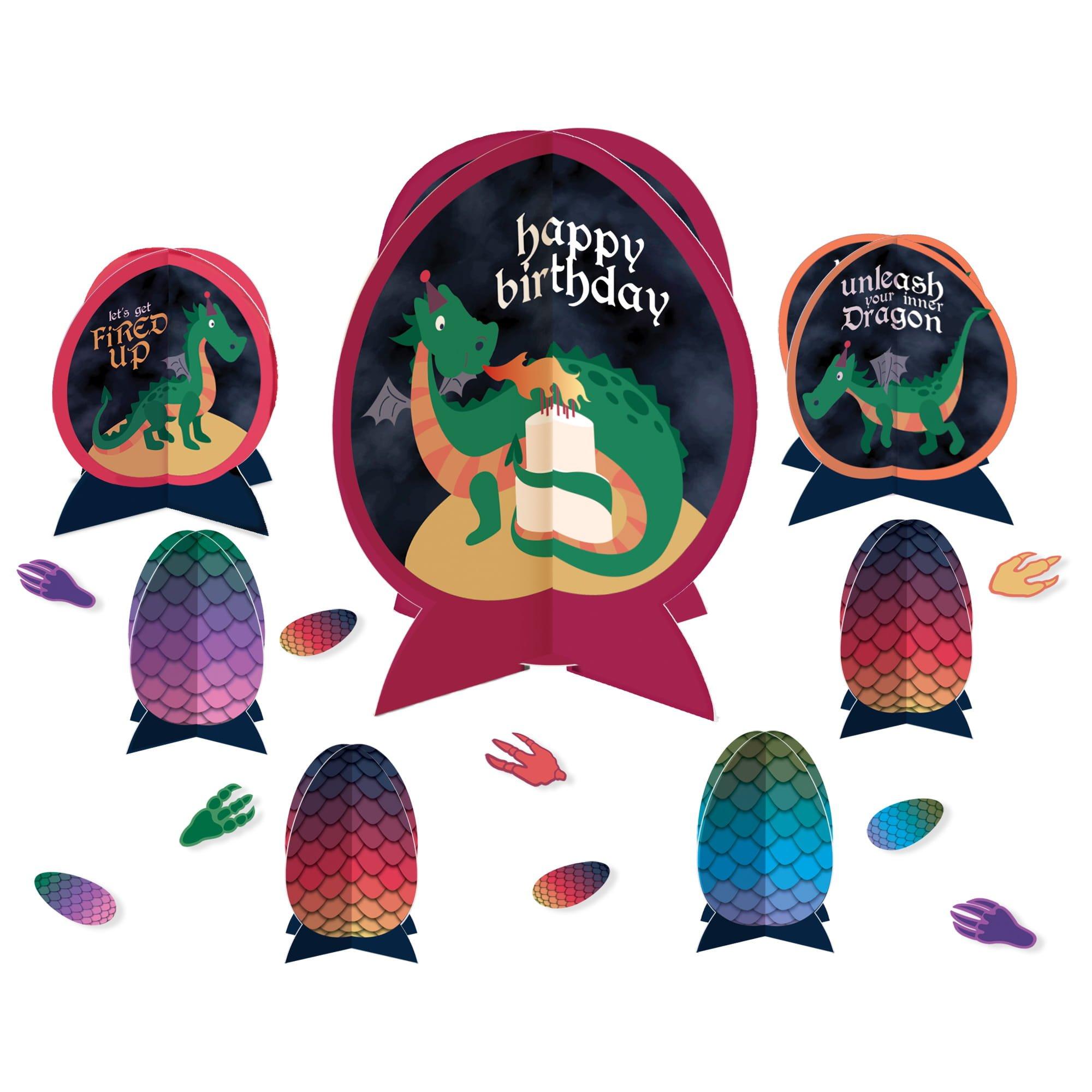 Dragon Party Centerpiece, 7pc - Image 2