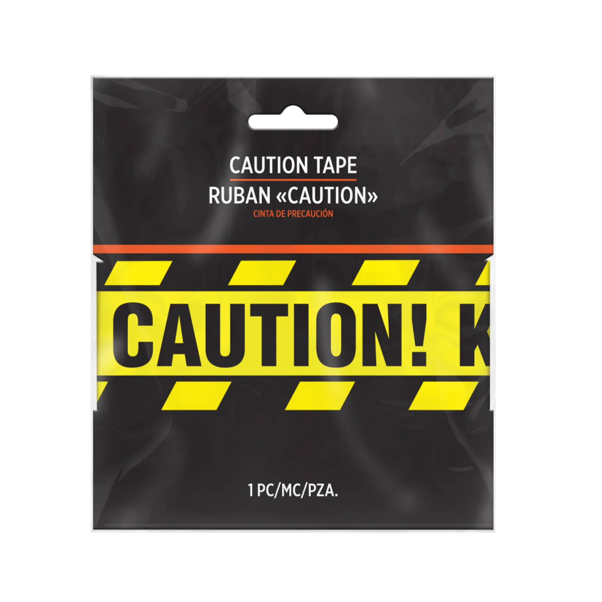 Halloween Caution Tape Decoration, 12ft - Image 2
