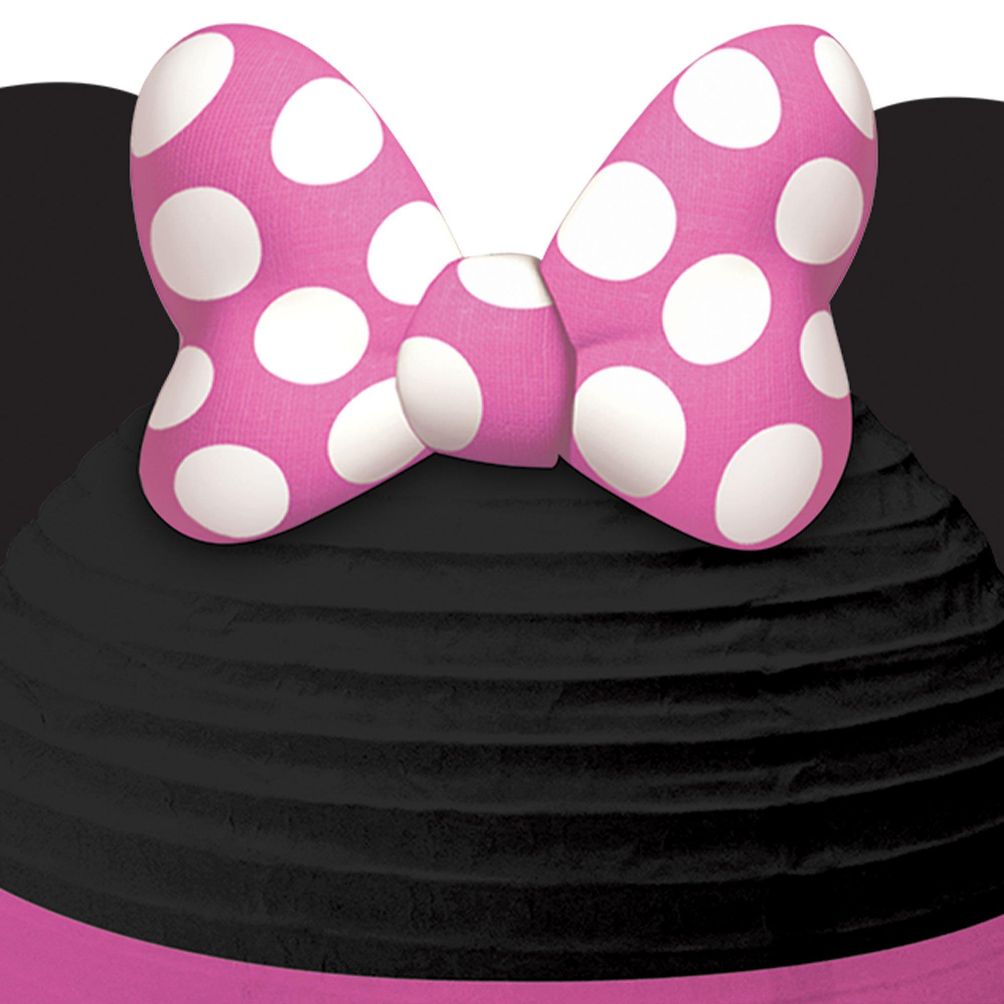 Minnie Mouse Forever Paper Lanterns, 9.5in, 3ct - Image 2