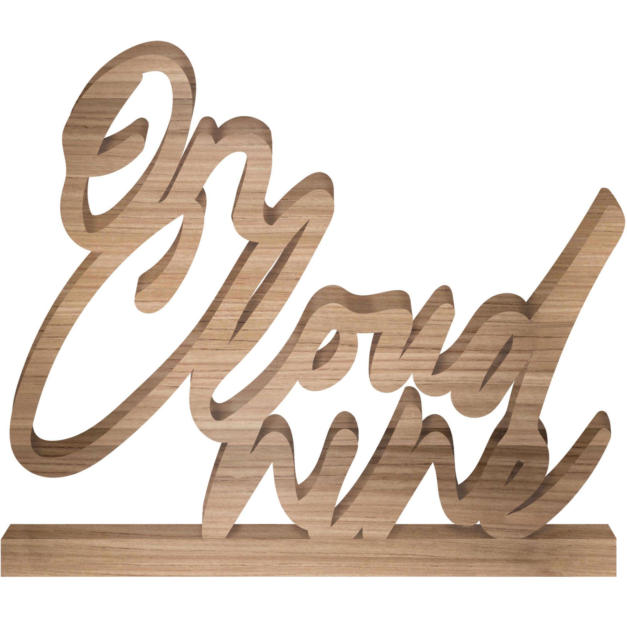 On Cloud Nine MDF Table Sign, 10in x 8.3in - Over the Moon - Image 2