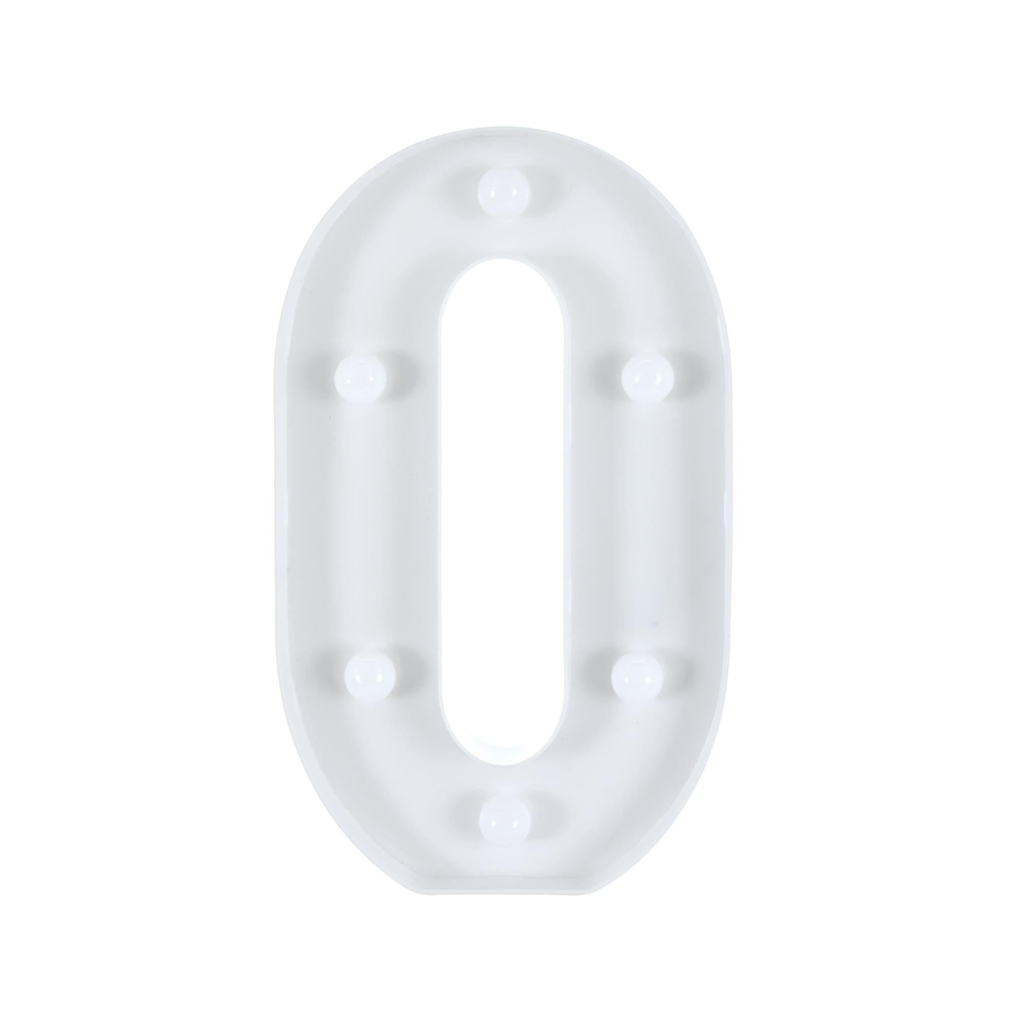 Light-Up Standing Number (0-9), 8in - Image 2
