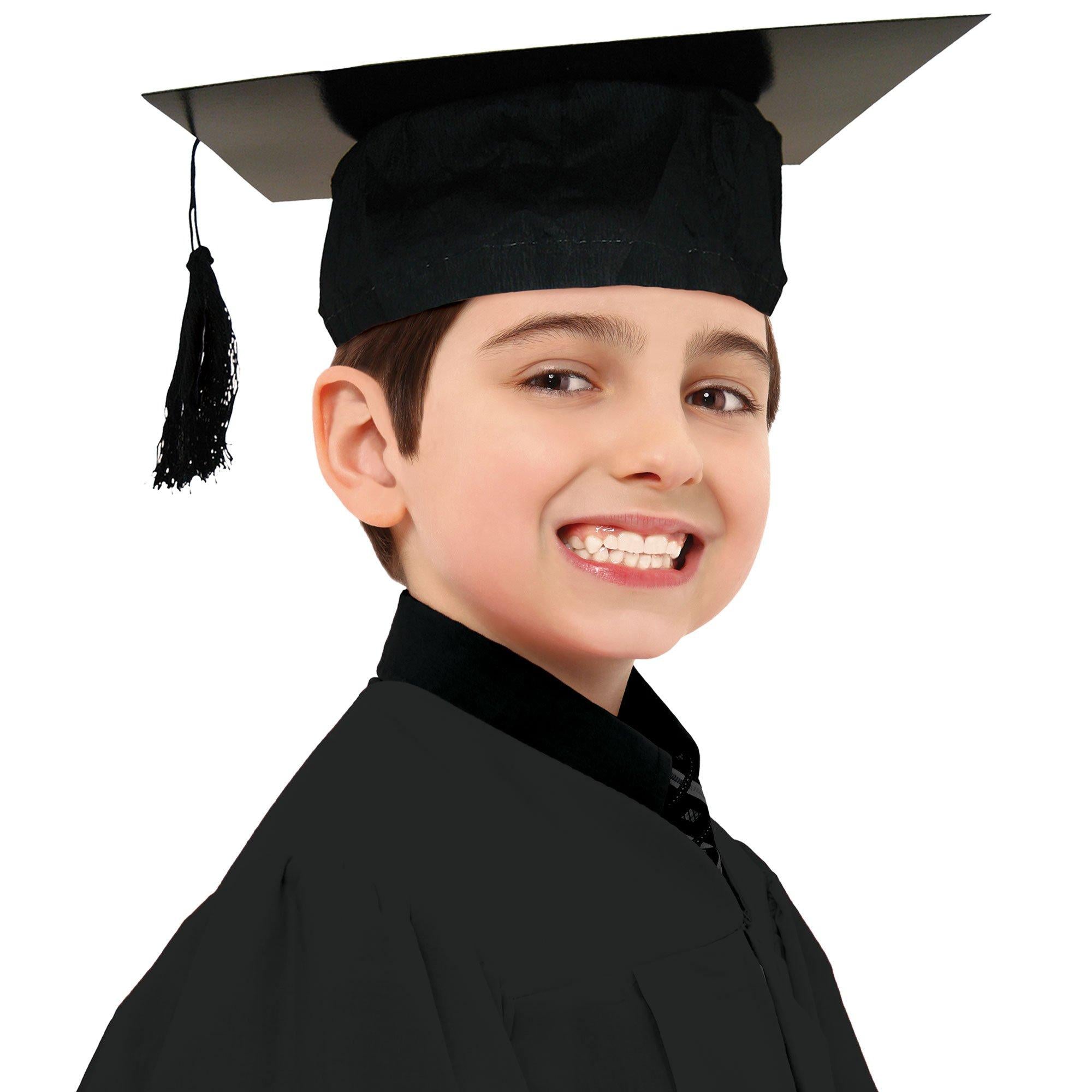 Kids' Autograph Fabric Graduation Cap, Assorted Colors - Image 2