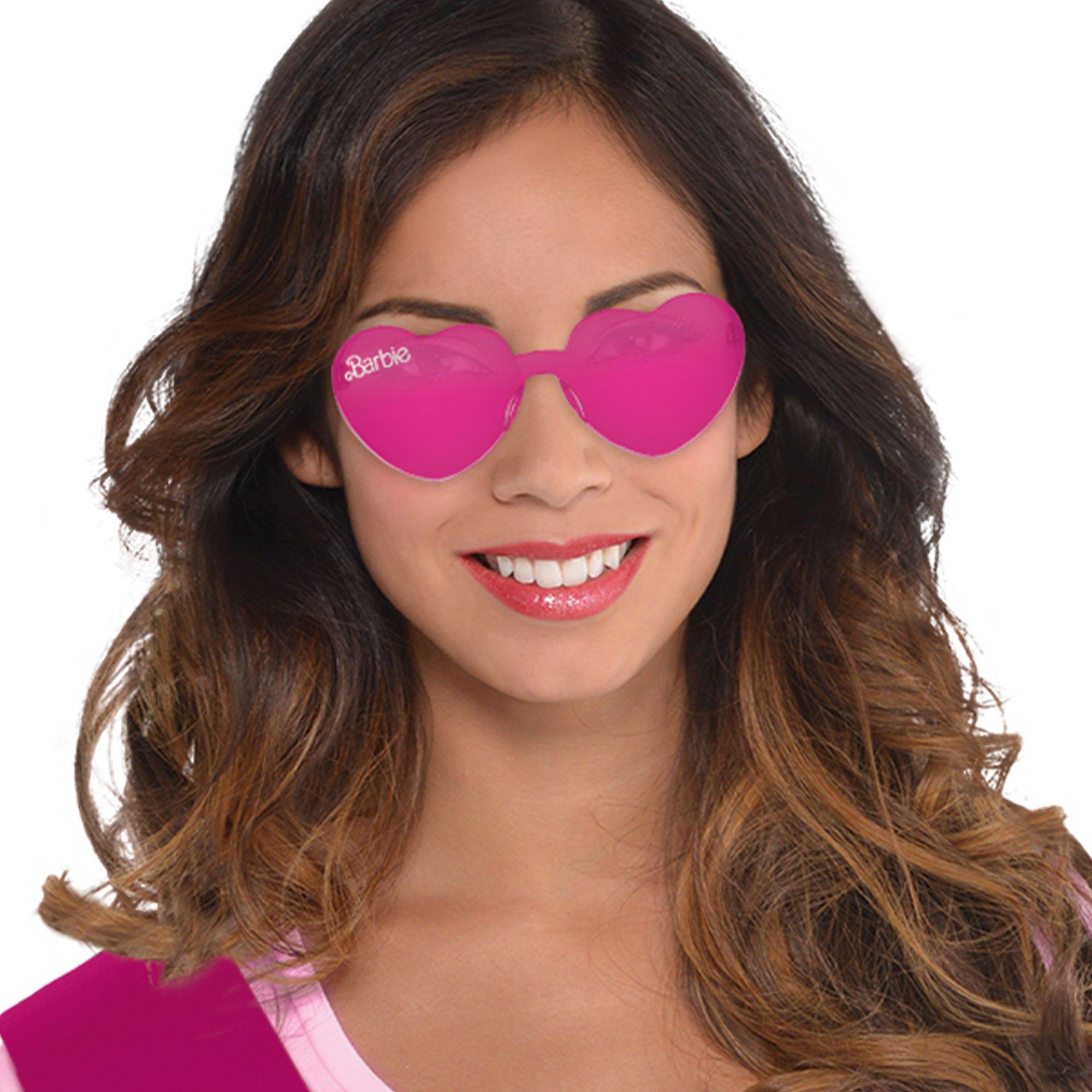 Malibu Barbie Rimless Plastic Sunglasses, 4ct - Image 2