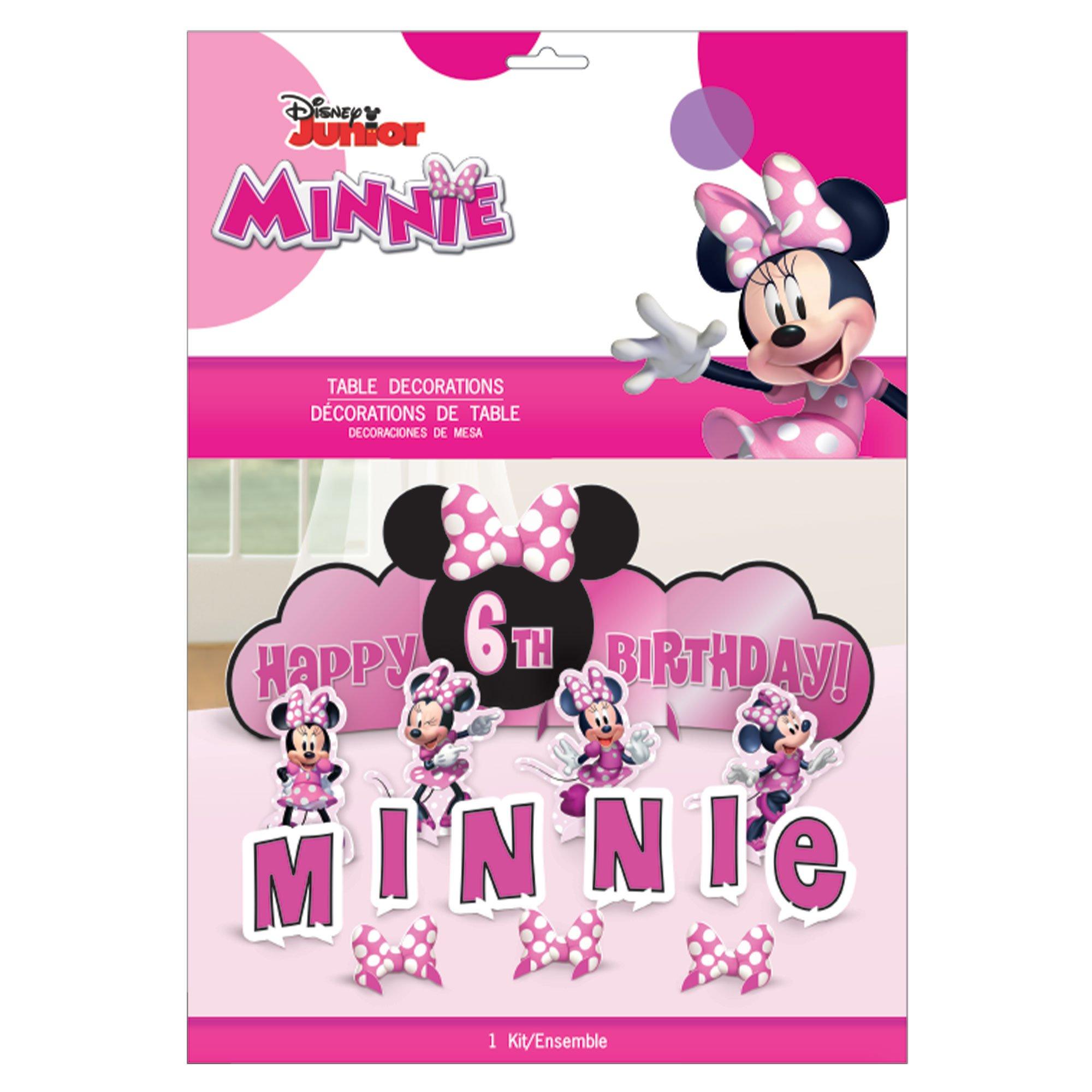Minnie Mouse Forever Birthday Table Decorating Kit, 14pc - Image 2
