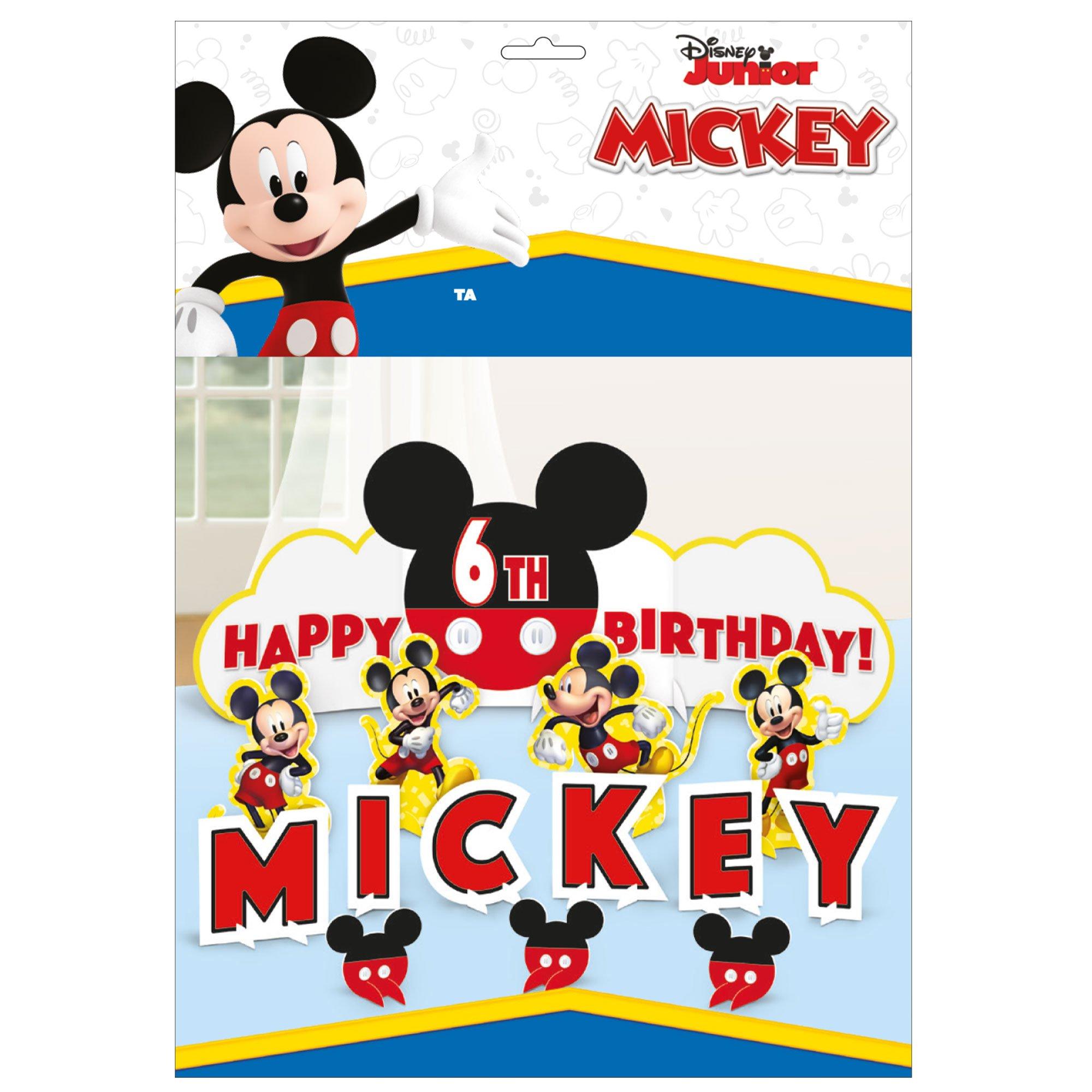 Mickey Mouse Forever Birthday Table Decorating Kit, 14pc - Image 2
