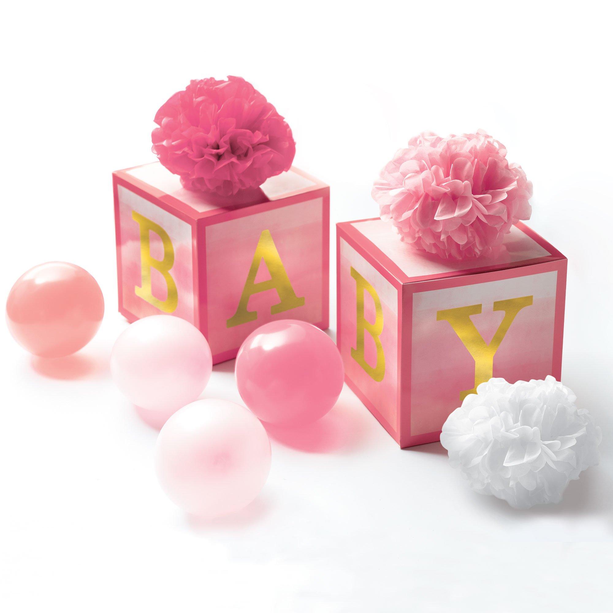 Oh Baby! Baby Shower Table Decorations, 9ct, Assorted Colors - Image 2