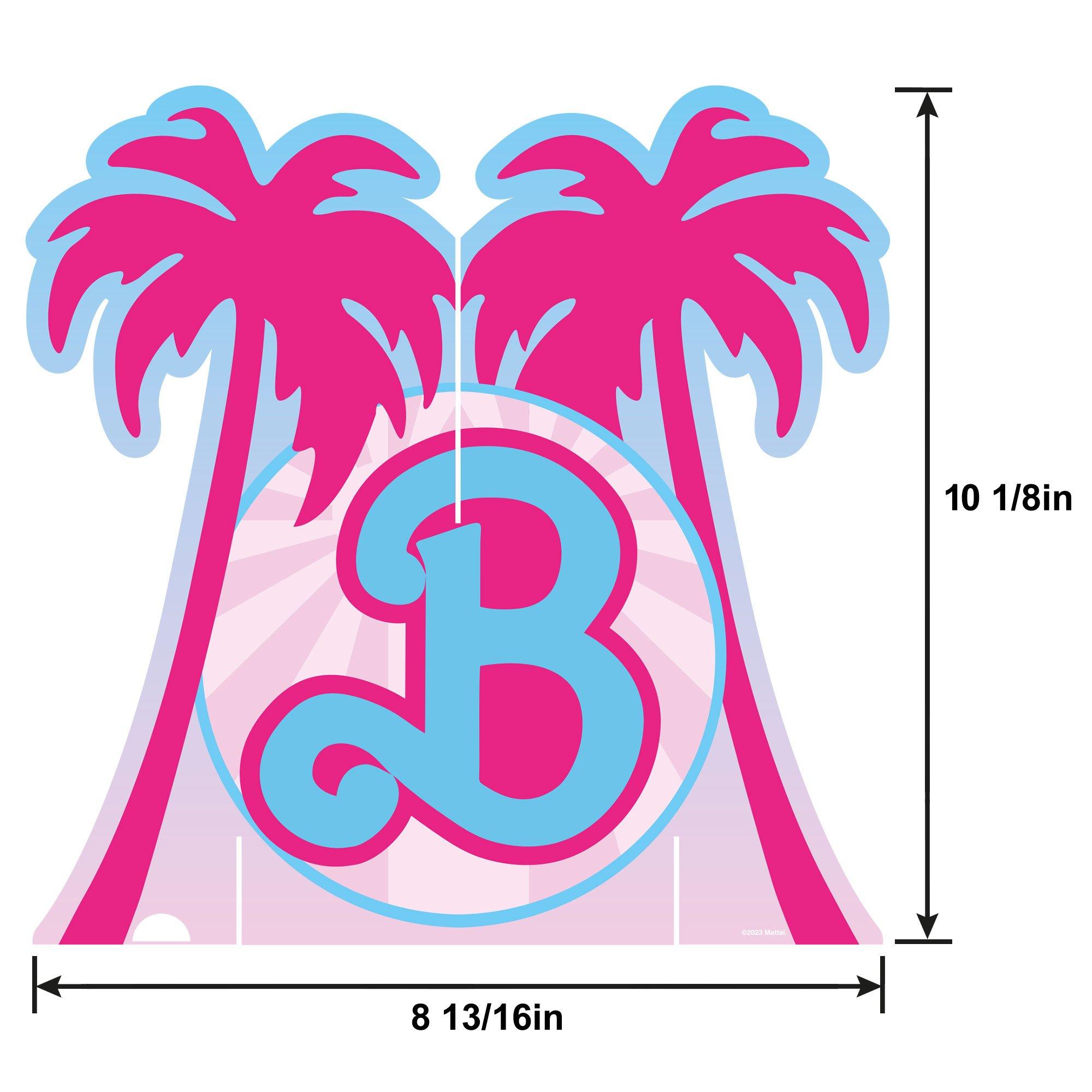 Malibu Barbie Pop-Up Cardstock Centerpiece, 12in x 10.1in - Image 2