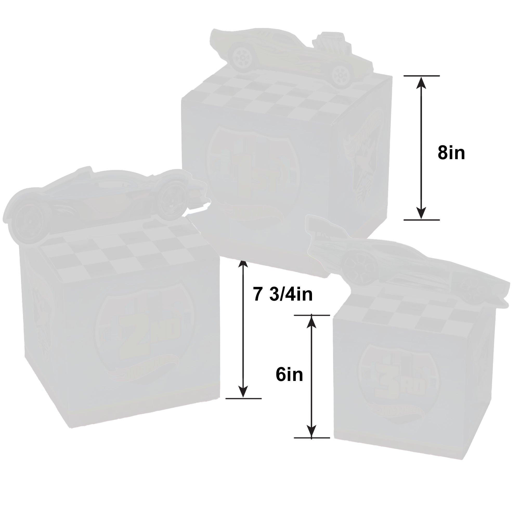 Hot Wheels Cardstock Table Decorating Kit, 4pc - Image 2