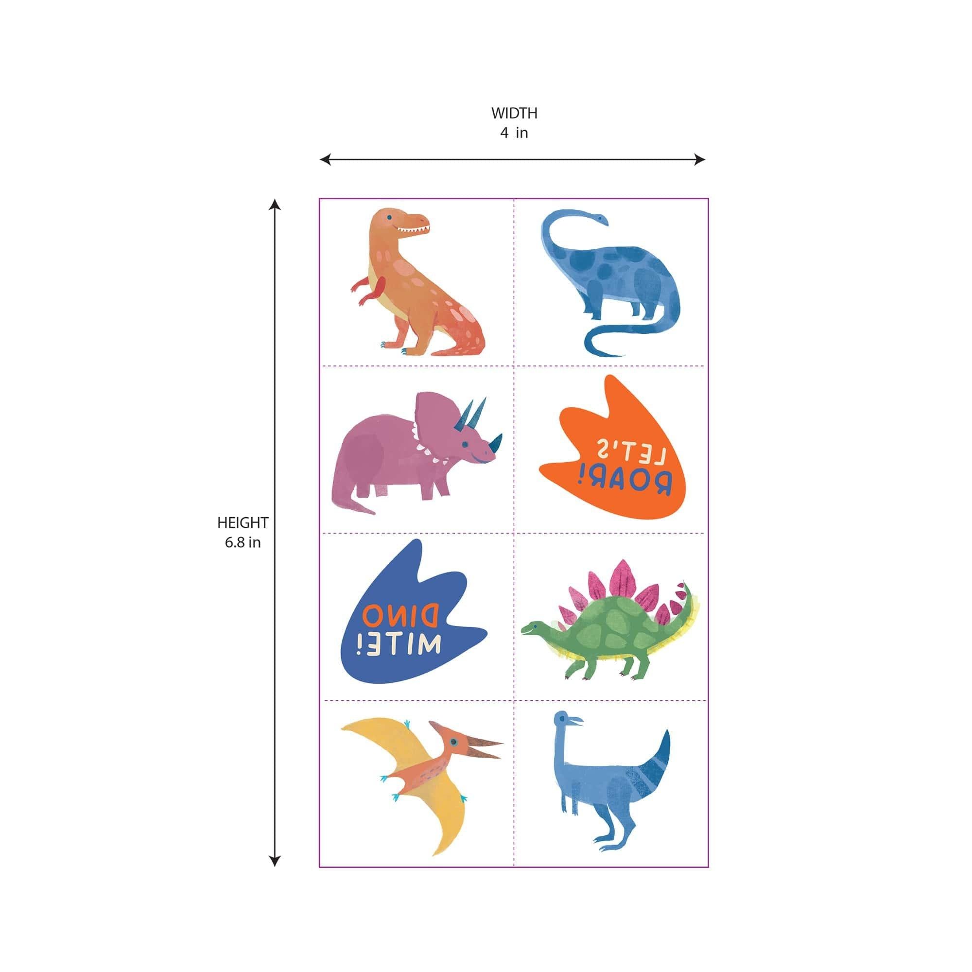 Dinosaur Tattoos, 8ct - Image 2