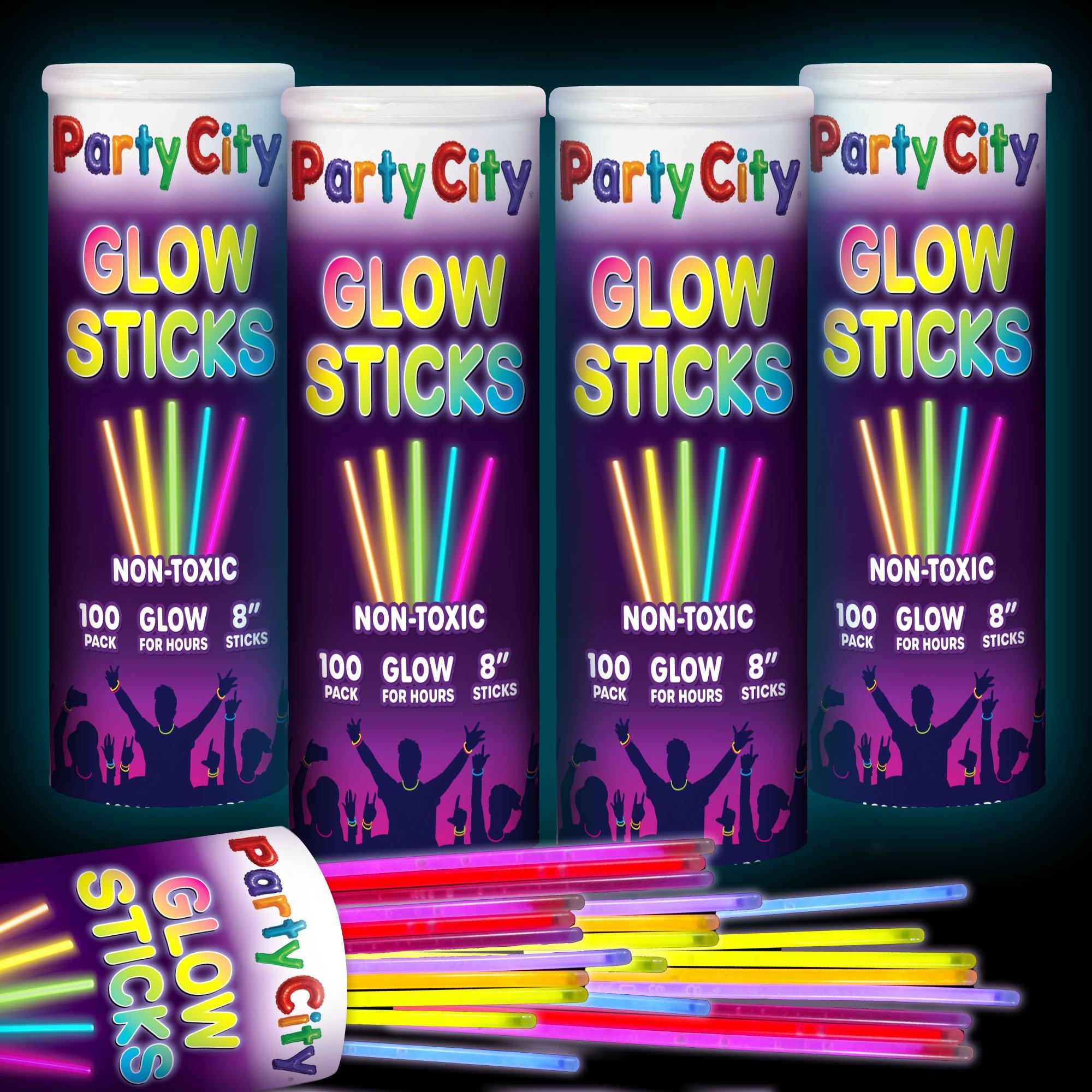 Glow Stick 8 Inch Bendable Party Favor Bulk Party Pack Multicolored 404pk - Image 2