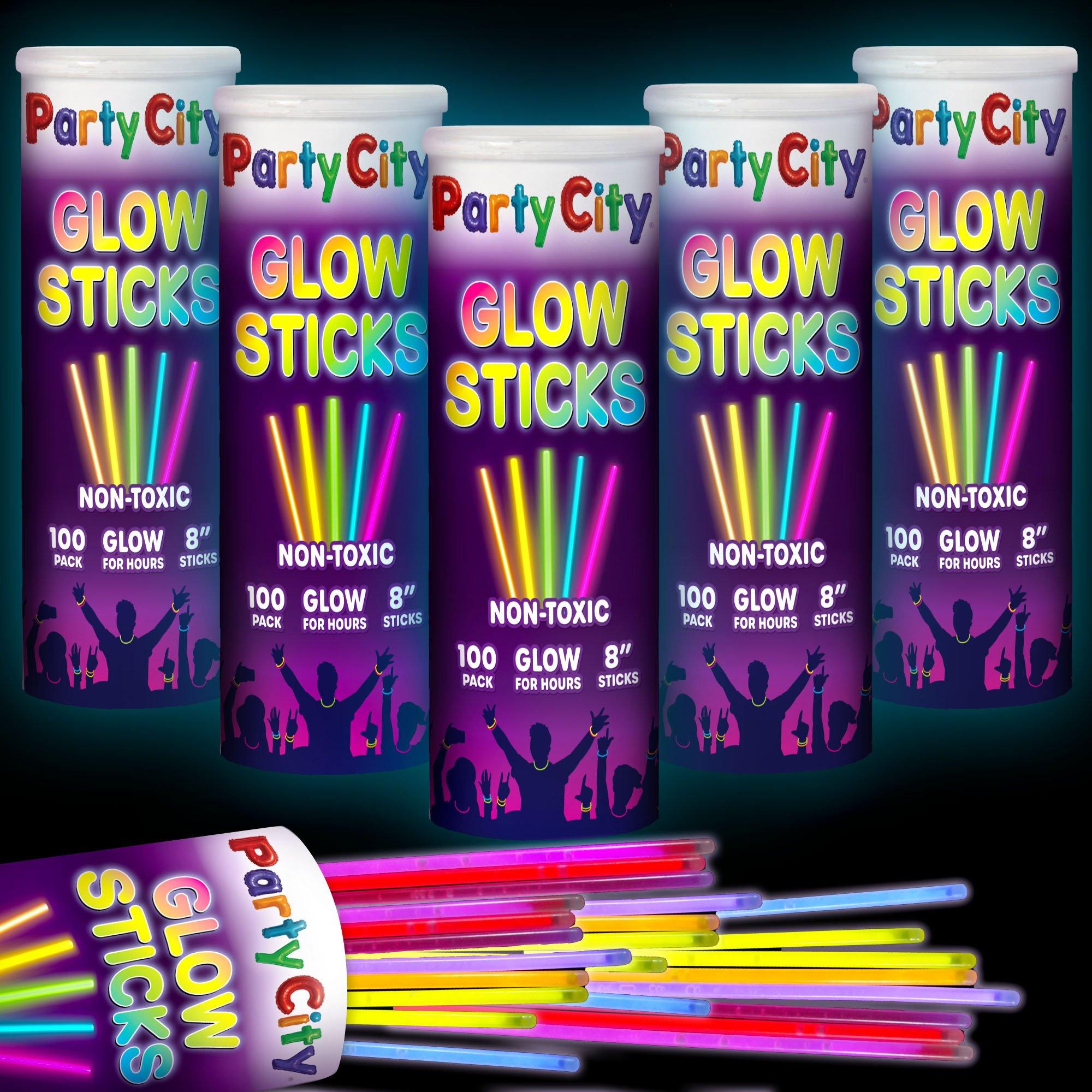 Glow Stick 8 Inch Bendable Party Favor Bulk Party Pack Multicolored 505pk - Image 2
