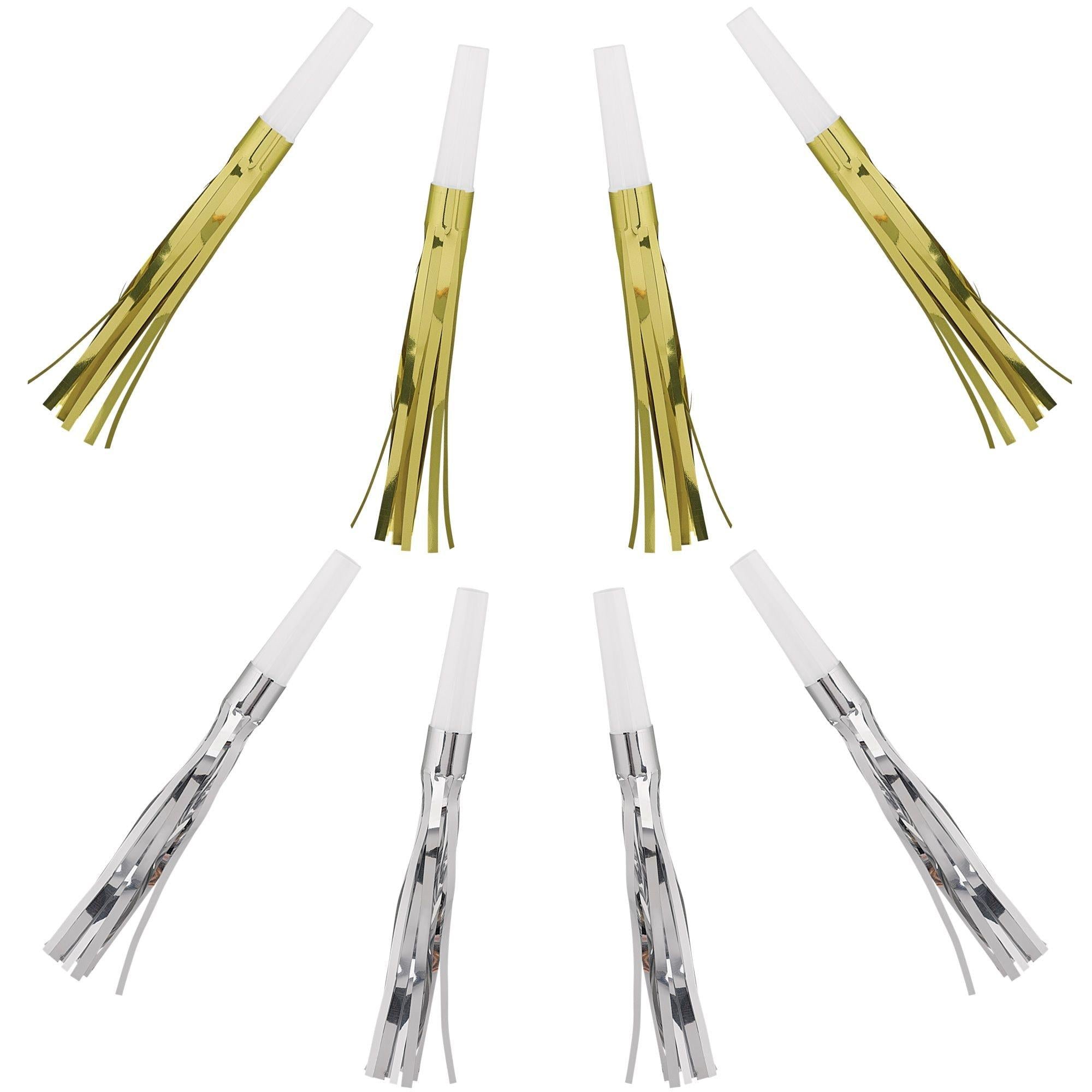 Metallic Gold & Silver Squawkers 30ct