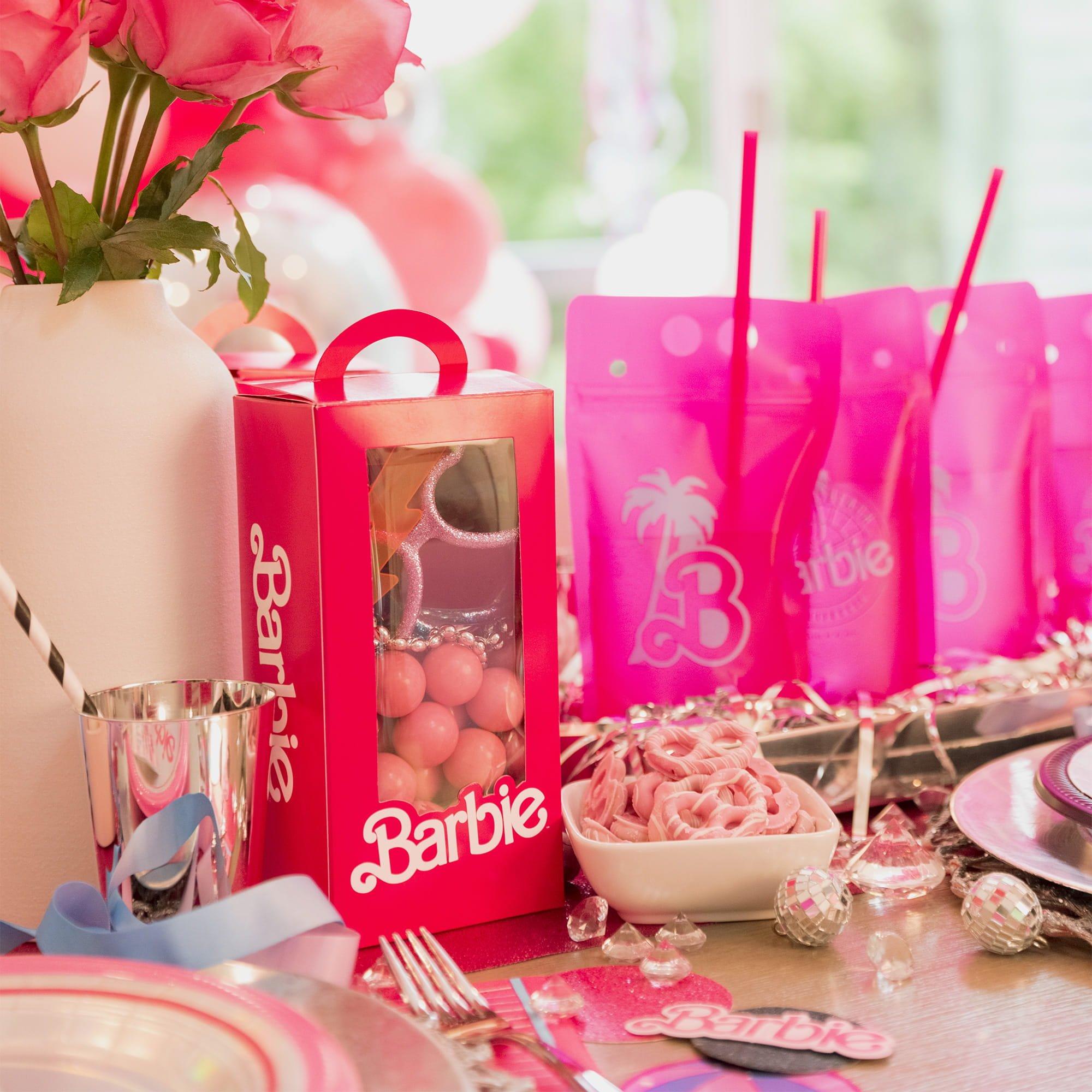 Malibu Barbie Plastic Drink Pouches, 16.9oz, 8ct - Image 2
