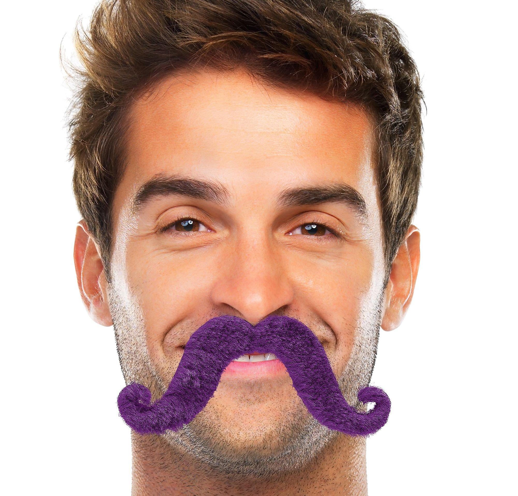 Handlebar Moustache, Assorted Colors - Image 2