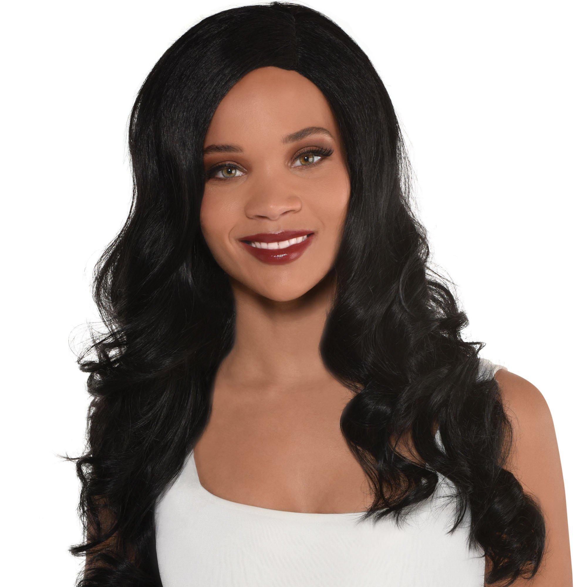 Long Glam Wig, Assorted Colors - Image 2