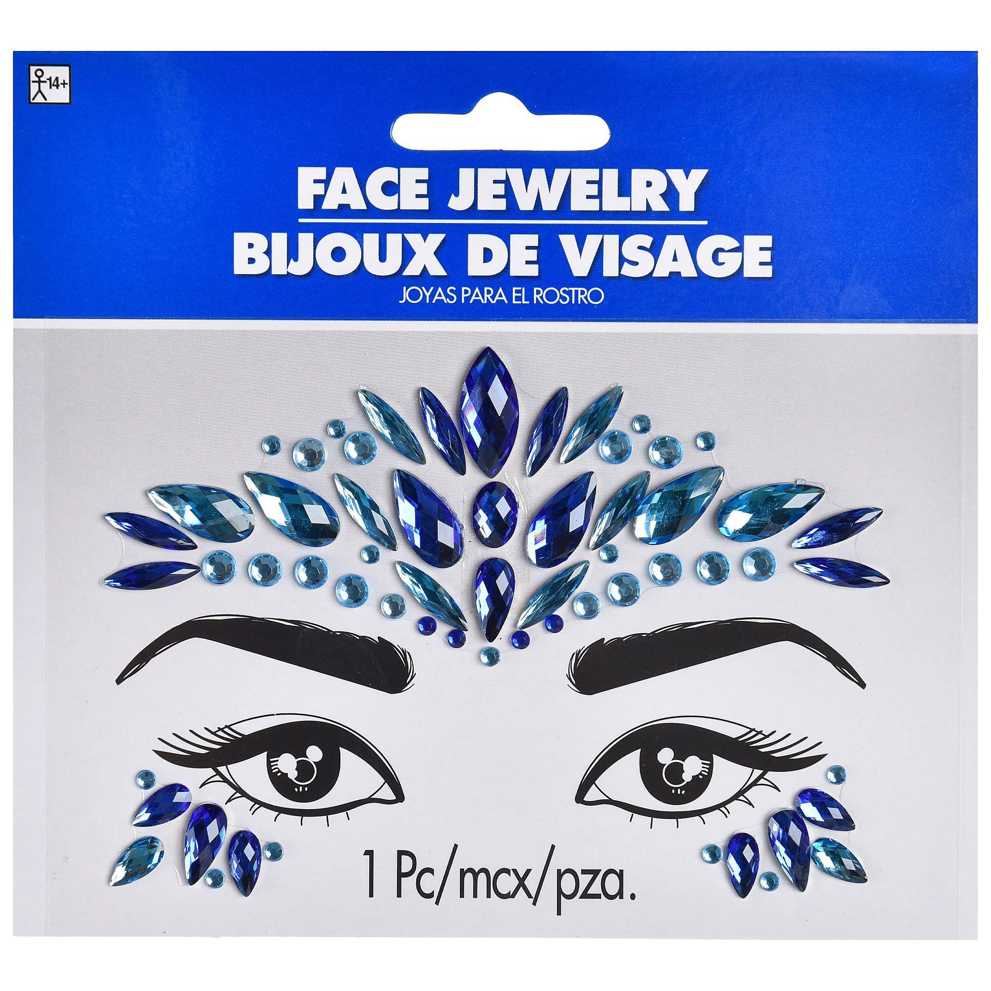 Teardrop Face Gems, Assorted Colors - Image 2
