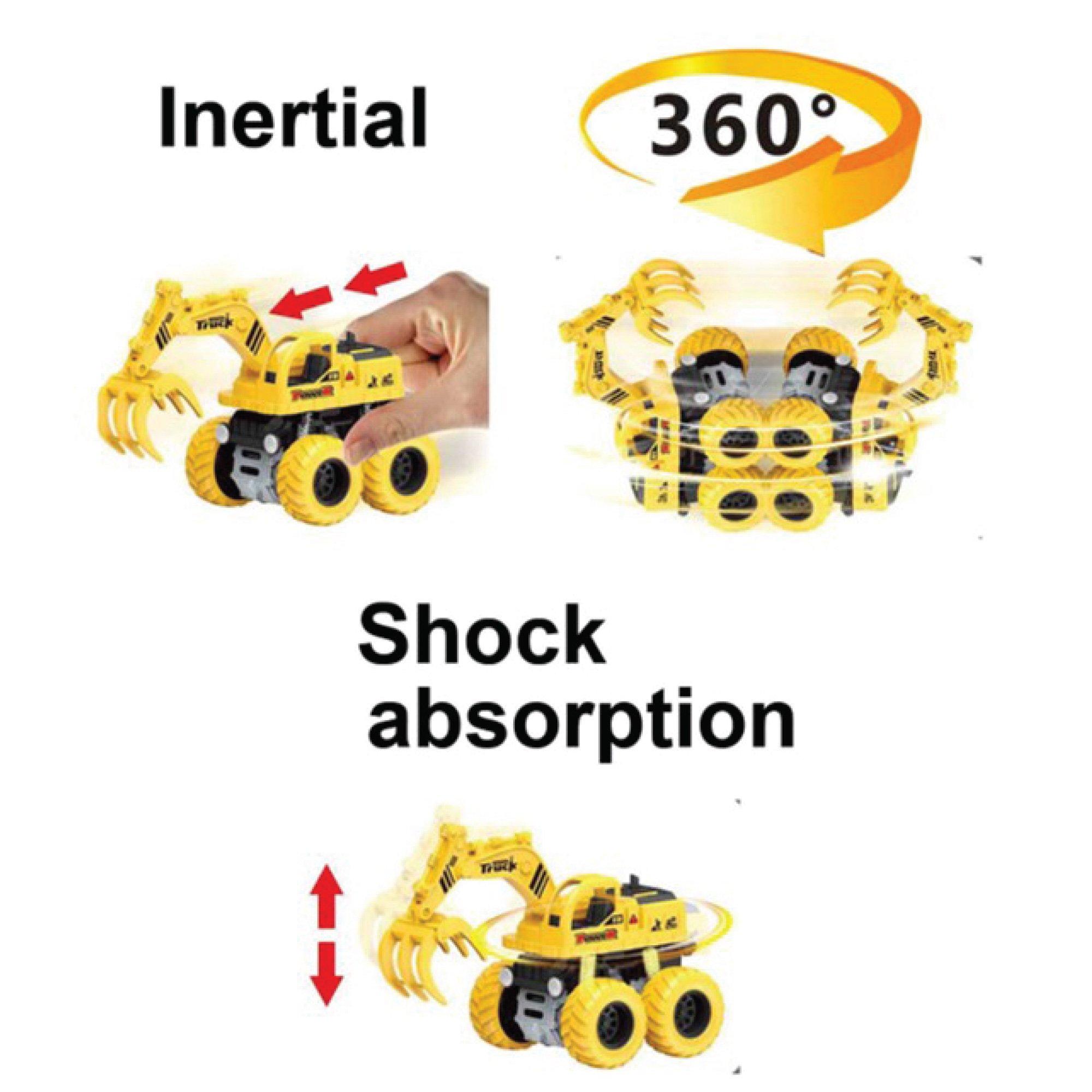 Toy Construction Vehicle, 6.69in x 4.72in - Assorted Designs - Image 2