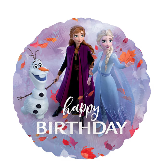 Frozen 2 Happy Birthday Foil Balloon, 18in