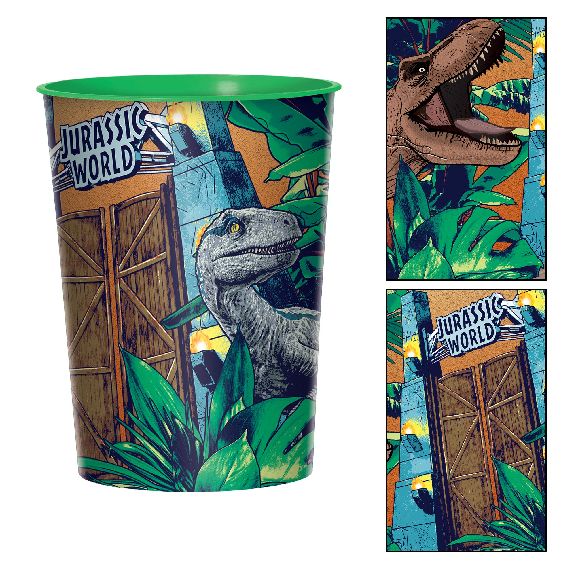 Jurassic World Plastic Favor Cup, 16oz - Image 2
