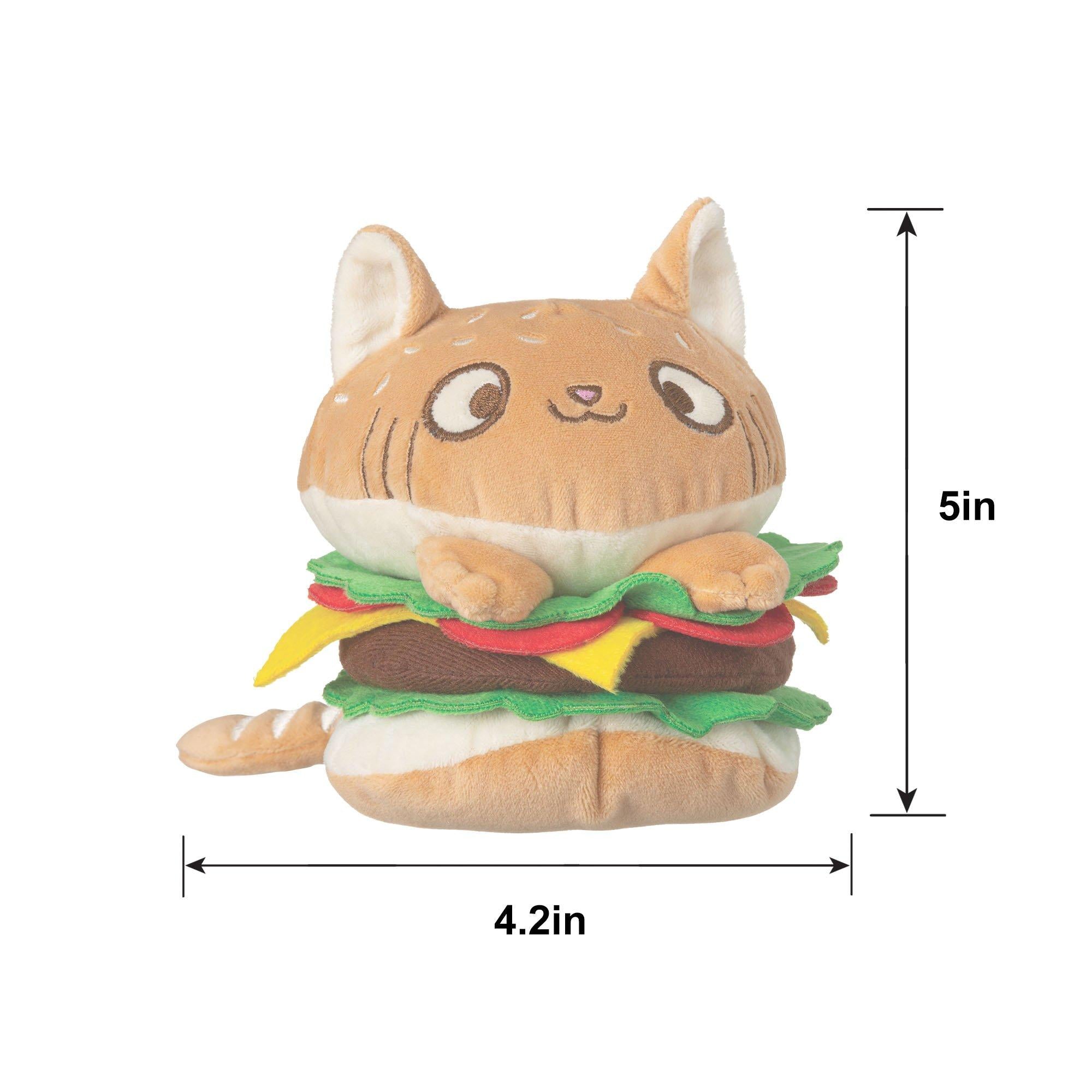 Kitty Burger Plush, 4.2in x 5in - Image 2