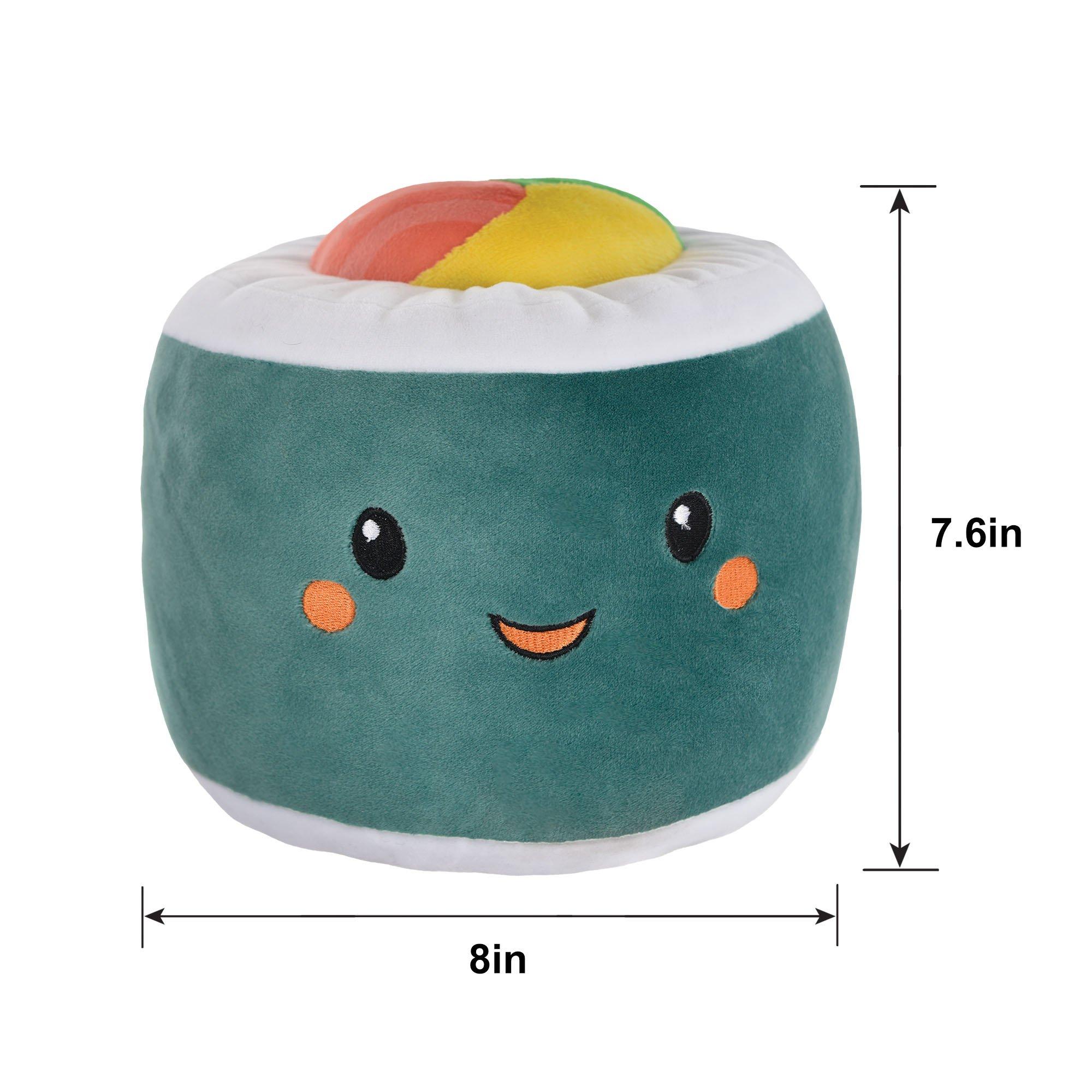Smiley Sushi Plush, 8in x 7.6in - Image 2