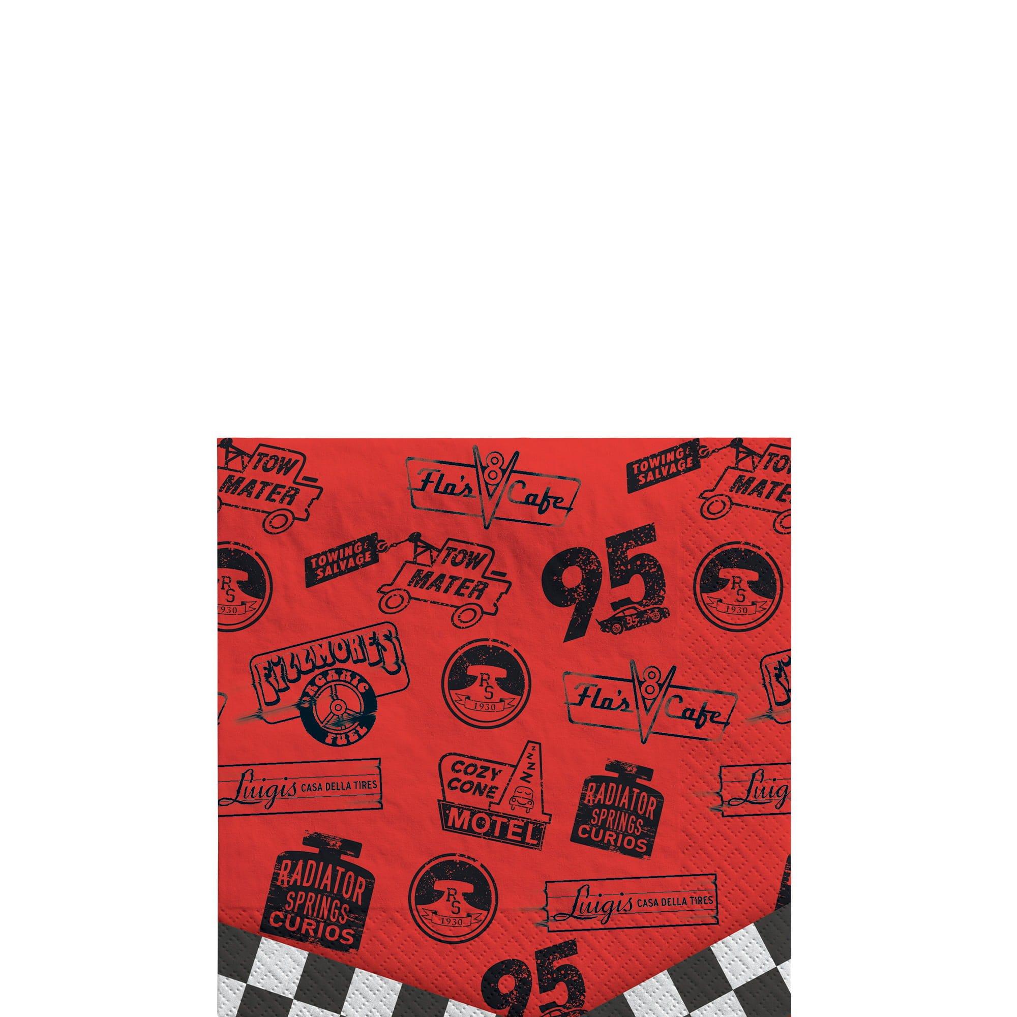 Cars 3 Beverage Napkins, 16ct, Assorted Options - Image 2