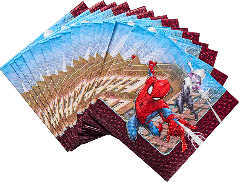 Spider-Man Webbed Wonder Beverage Napkins 16ct