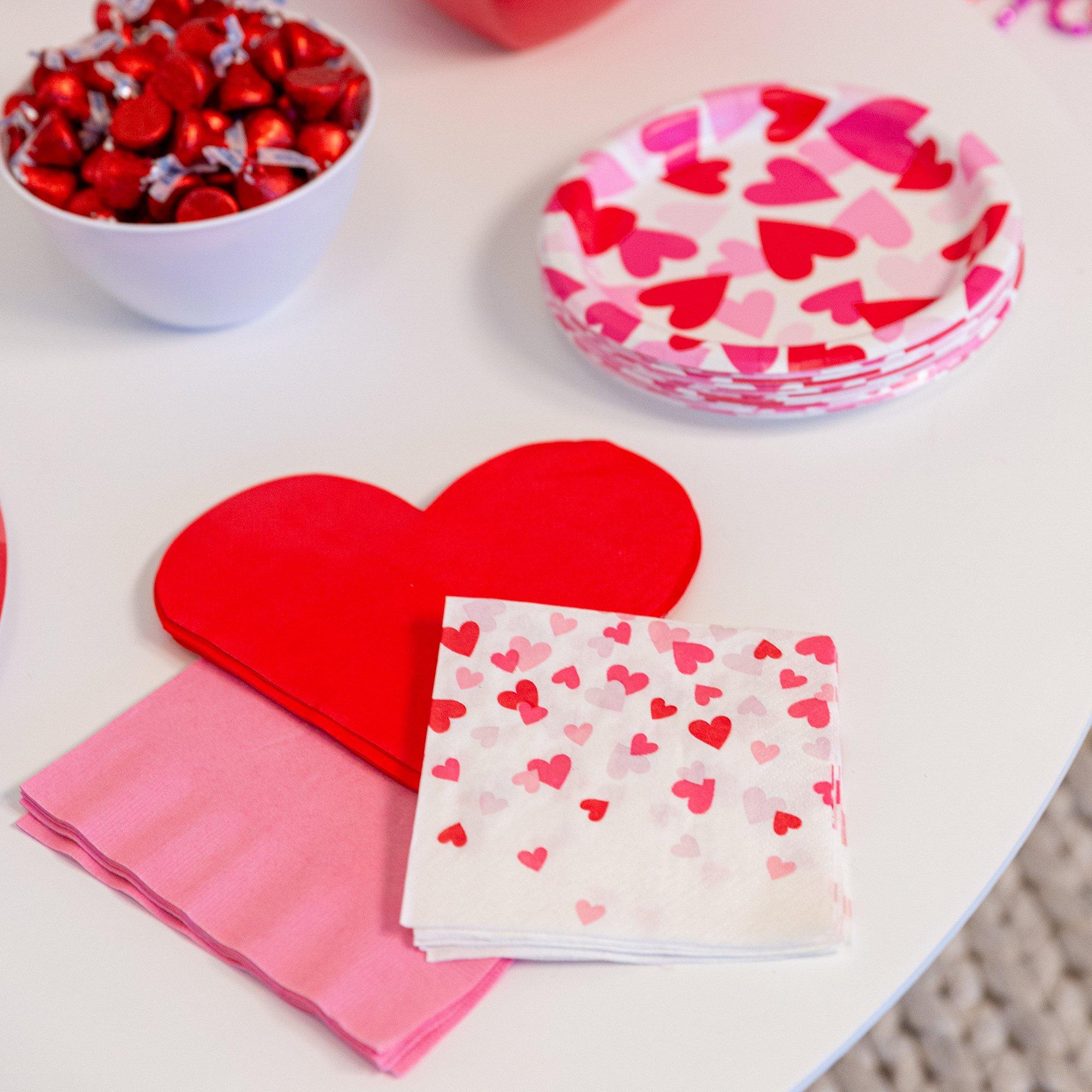 Cross My Heart Paper Beverage Napkins, 5in, 16ct - Image 2